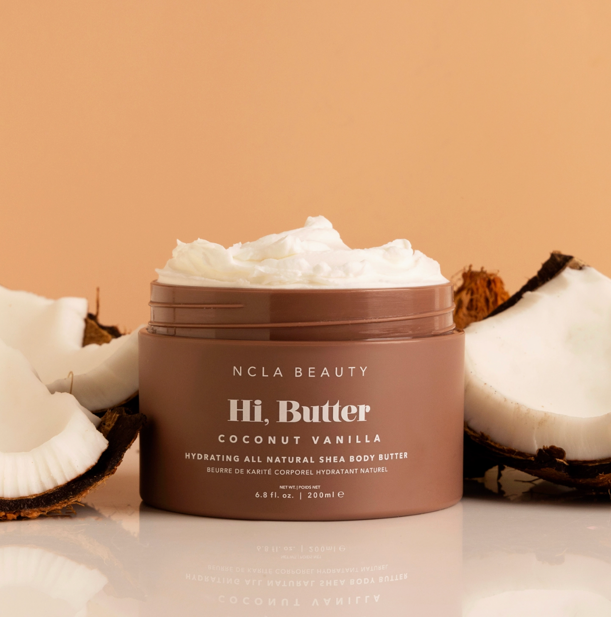 Hi, Butter All Natural Shea Body Butter - Coconut Vanilla
