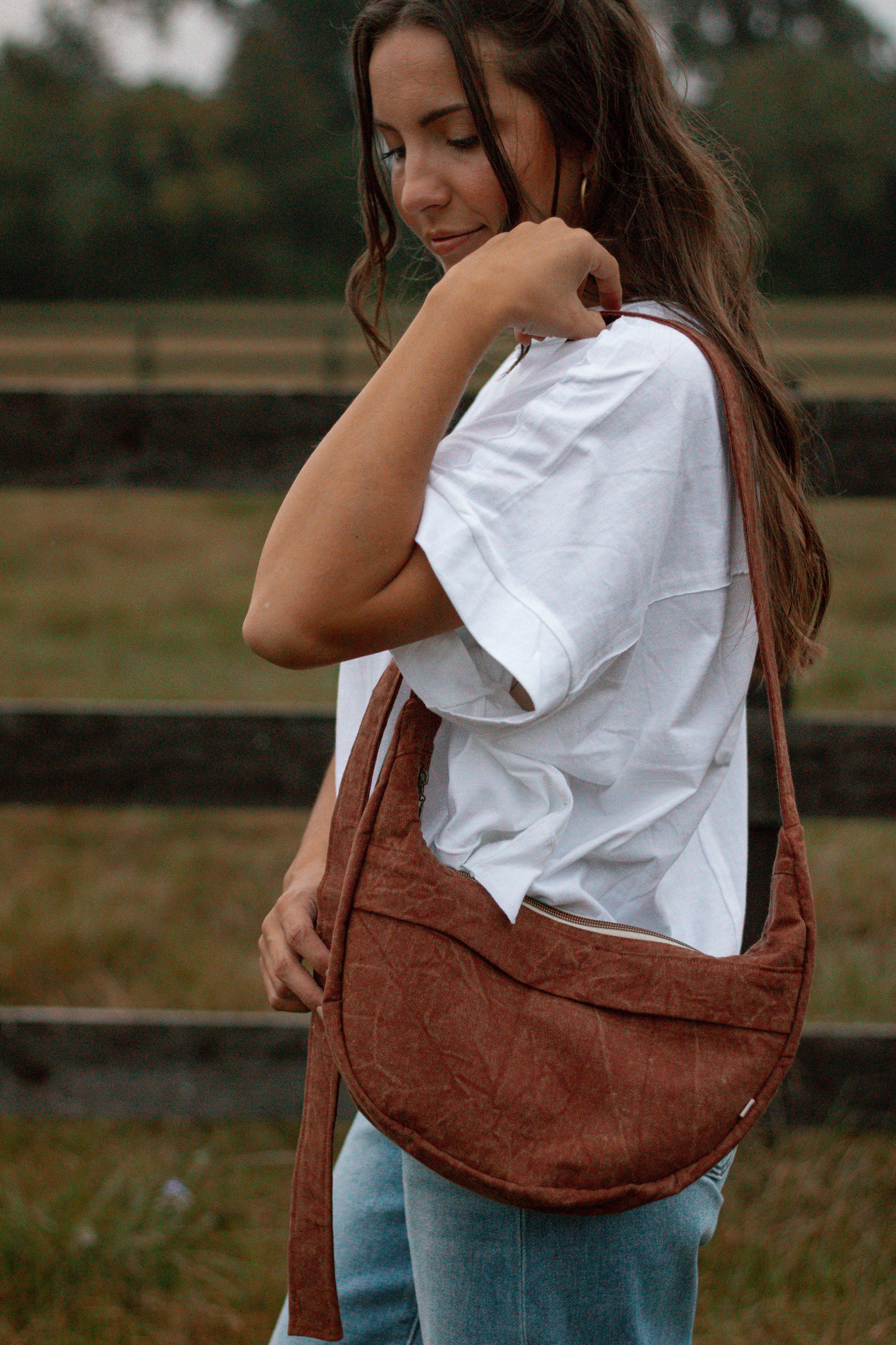 The Sienna Crescent Bag