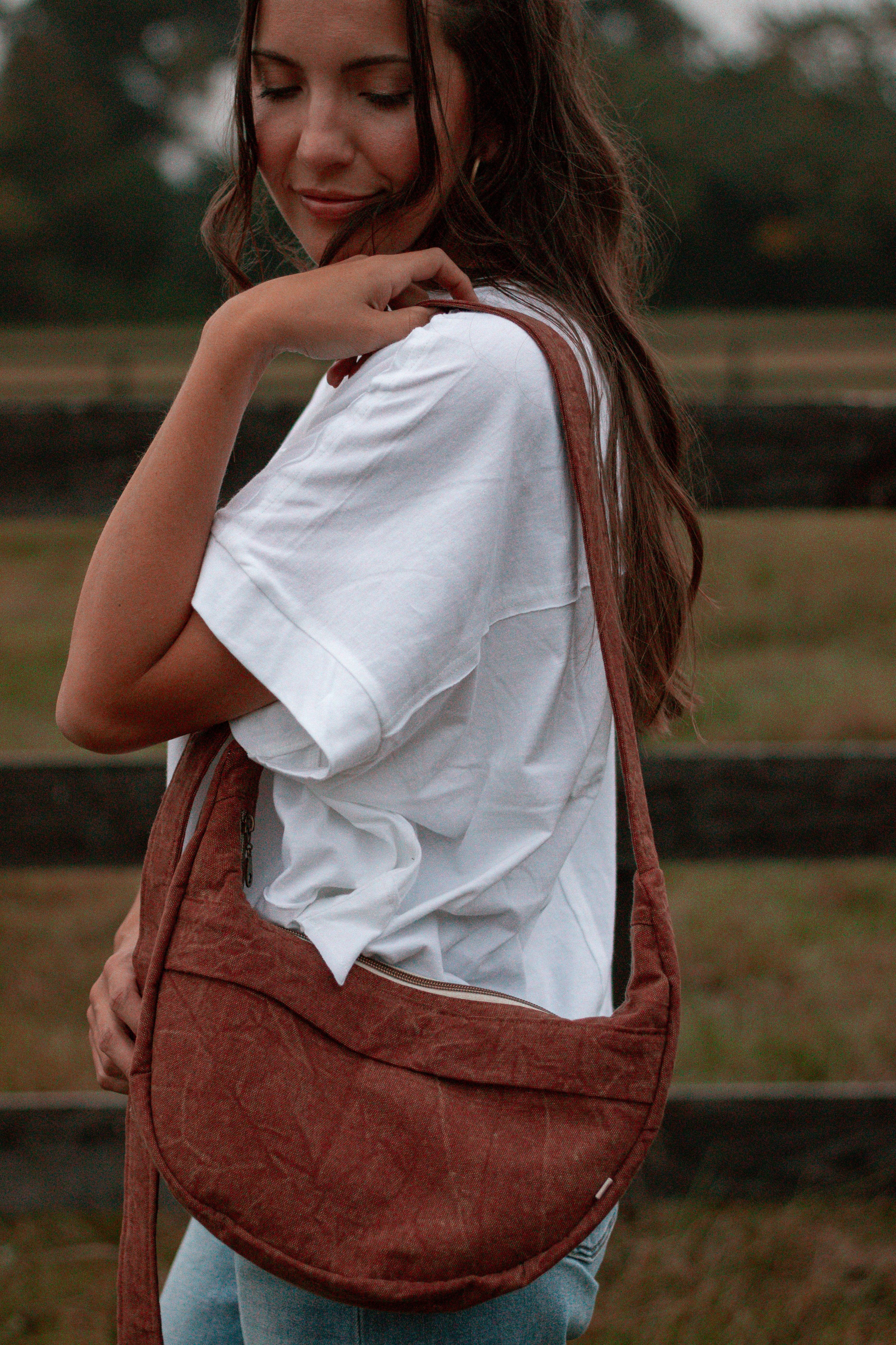 The Sienna Crescent Bag