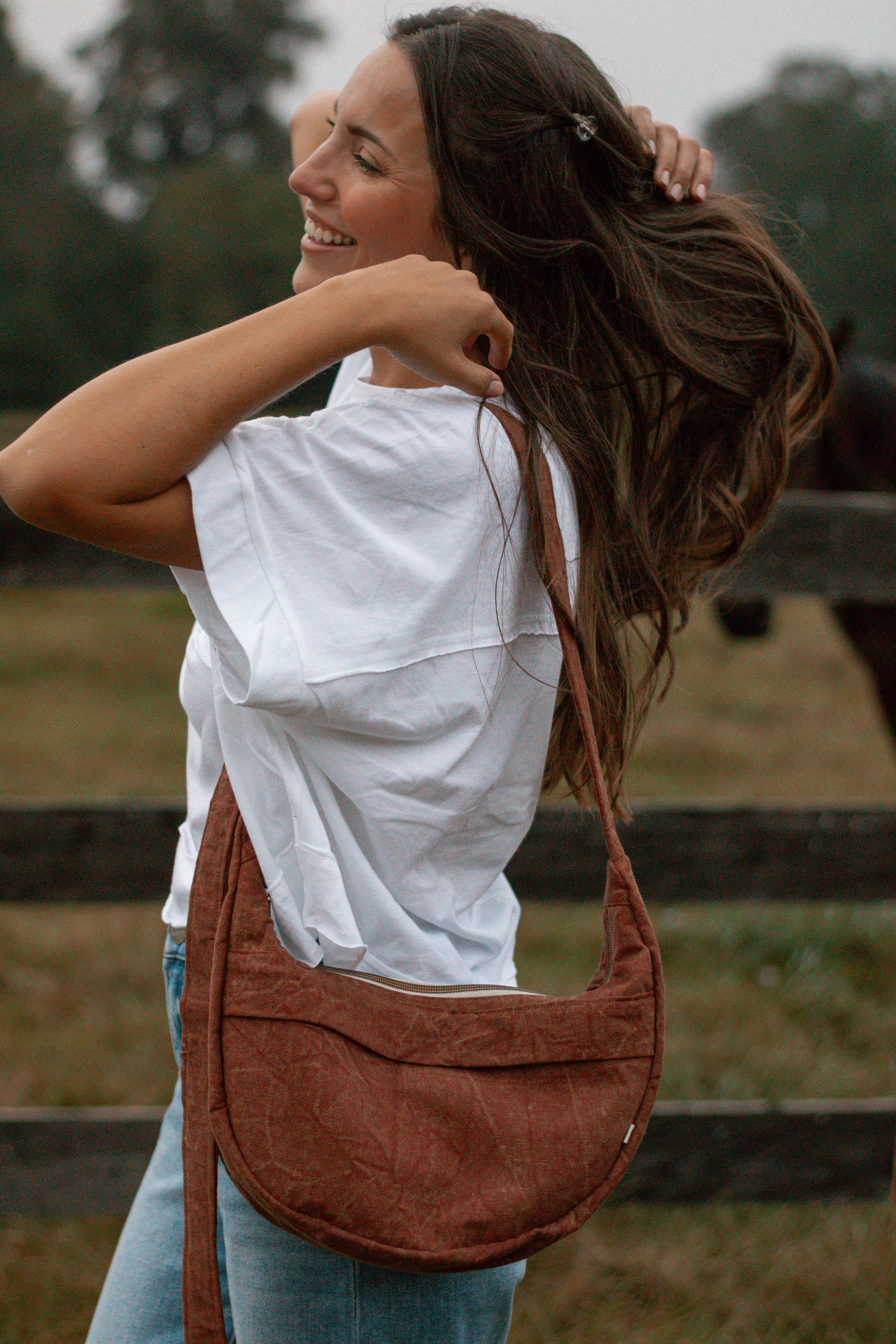 The Sienna Crescent Bag