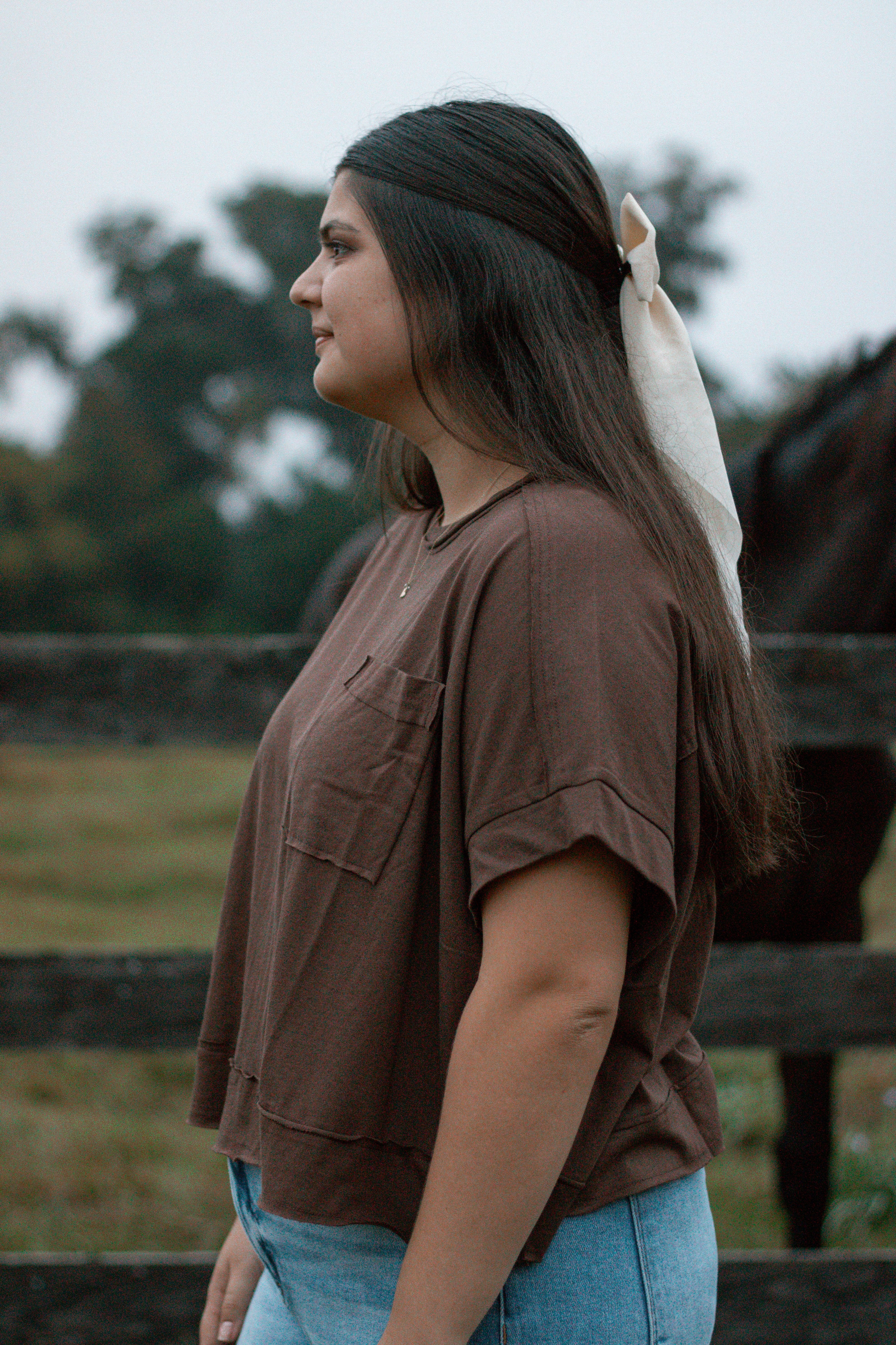 Market Day Top - Brown