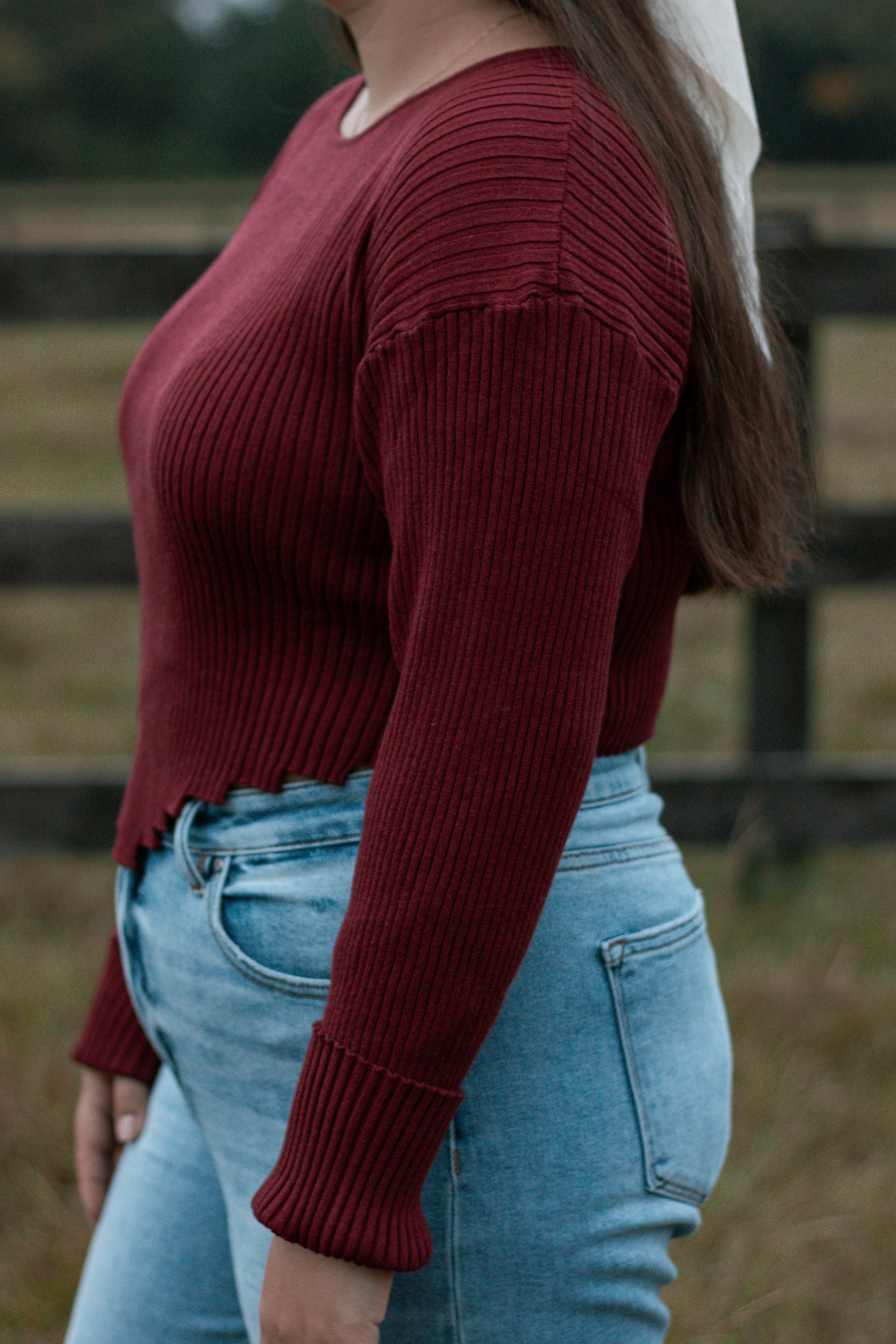 Cherry Merlot Sweater