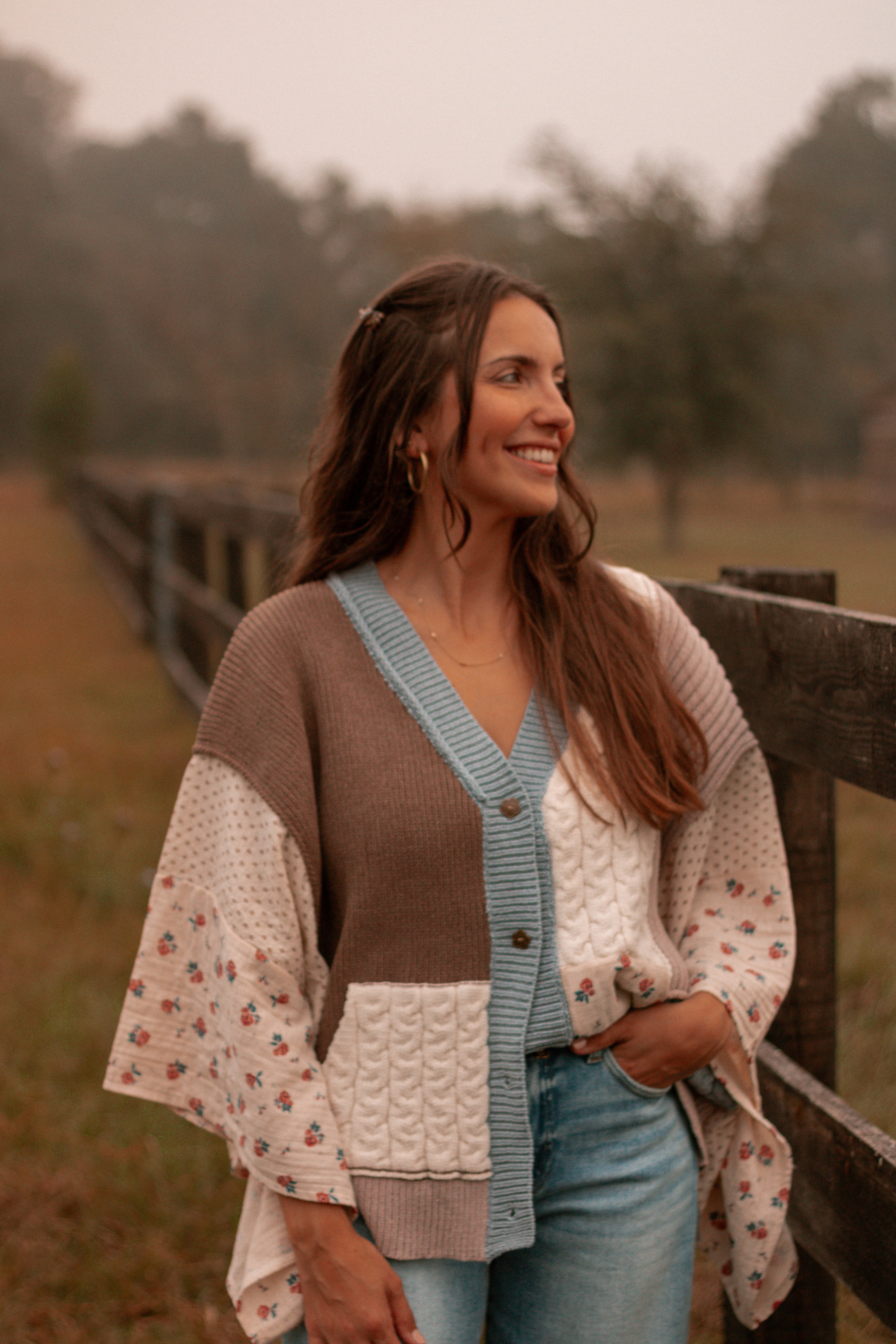 Blueberry Cottage Cardigan