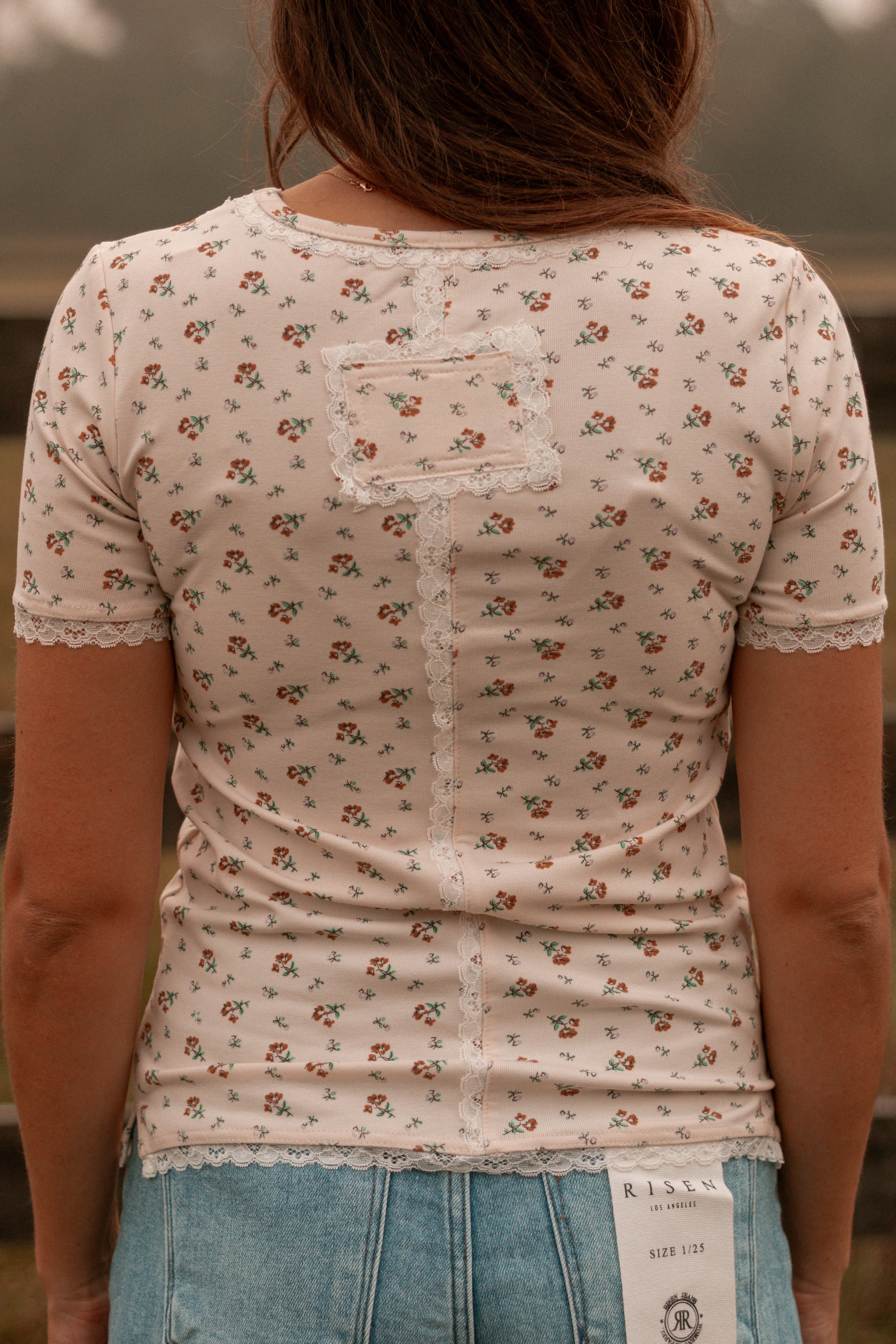 Laced in Florals Top