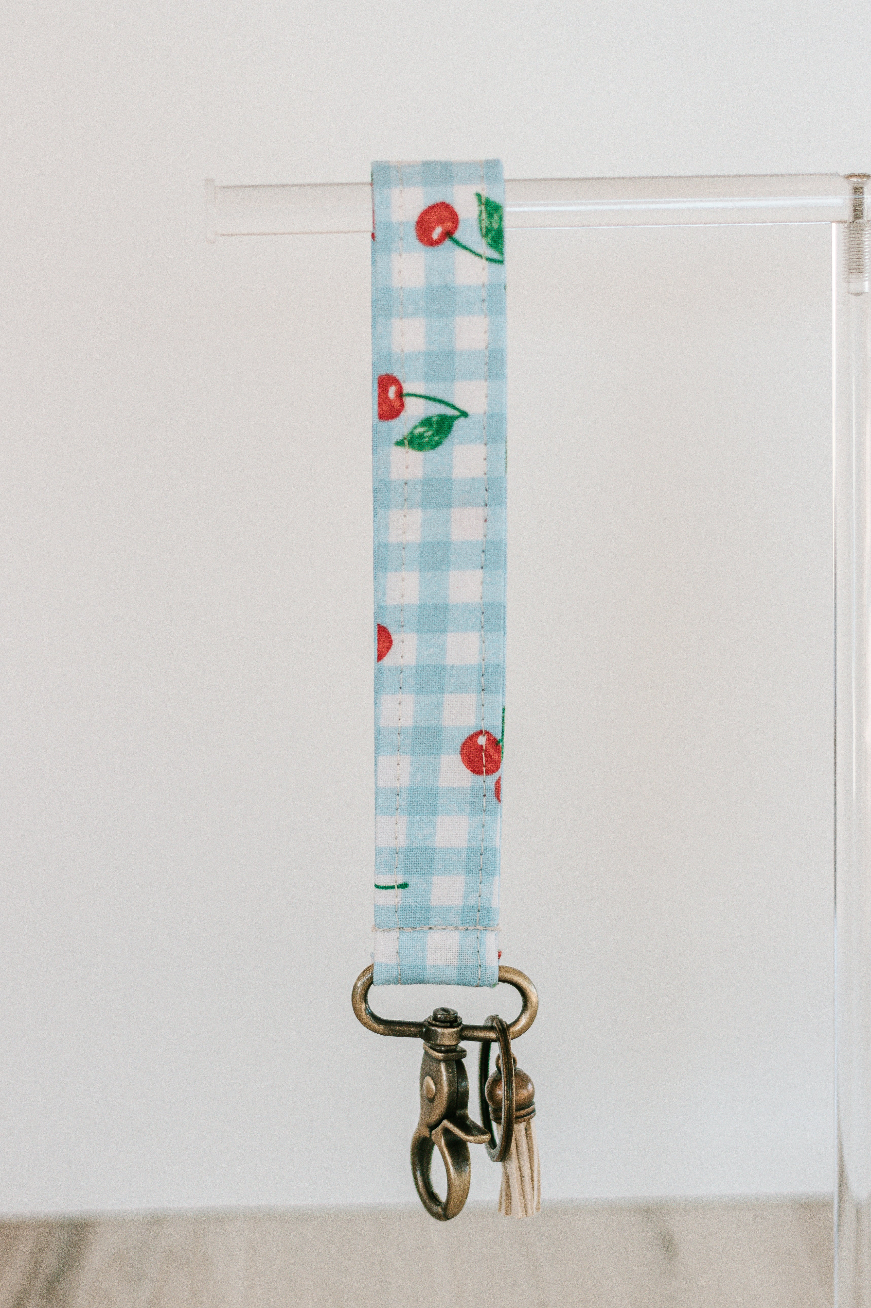 Cherry Picnic | Keychain Wristlet
