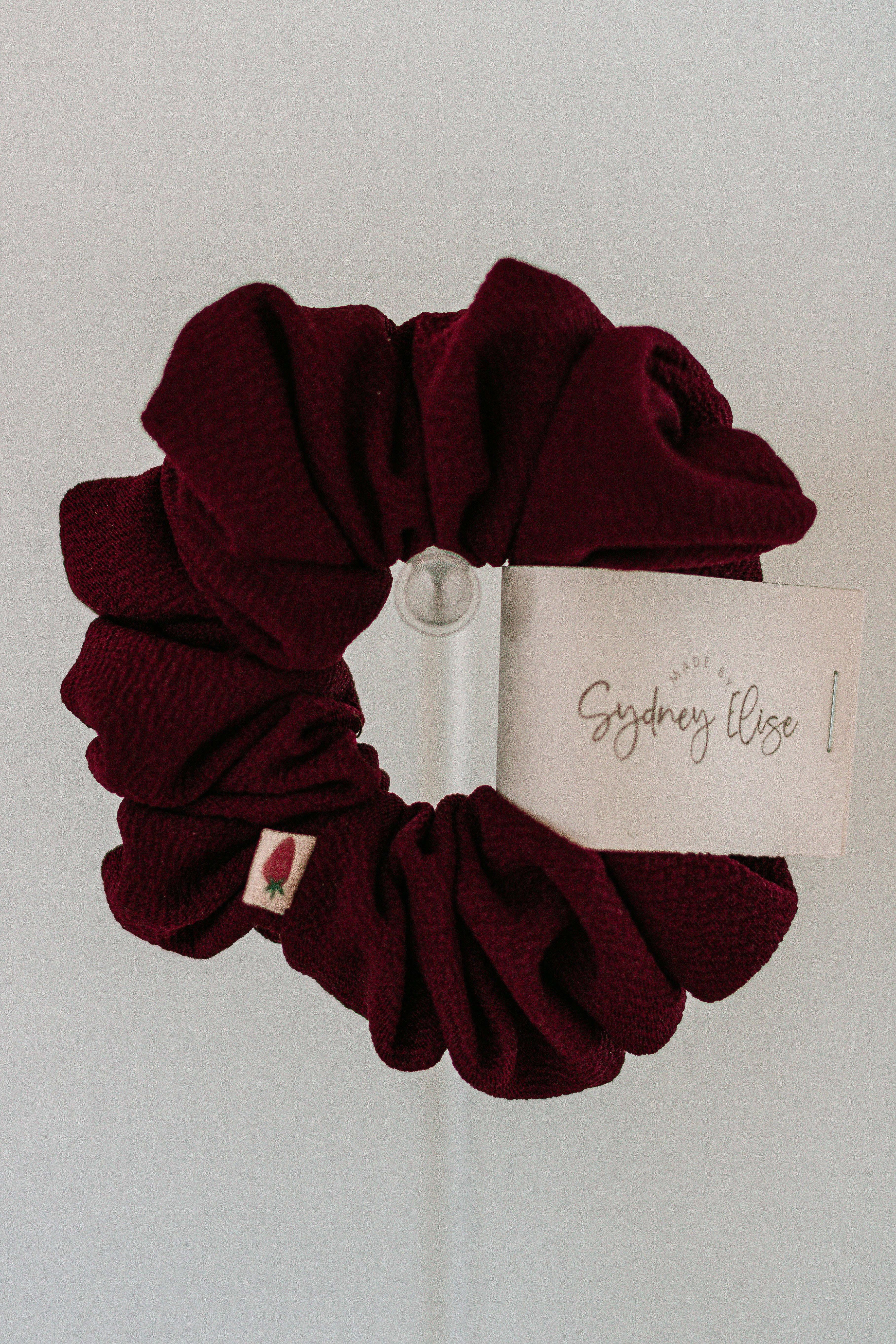 Deep Wine | Jumbo Scrunchie