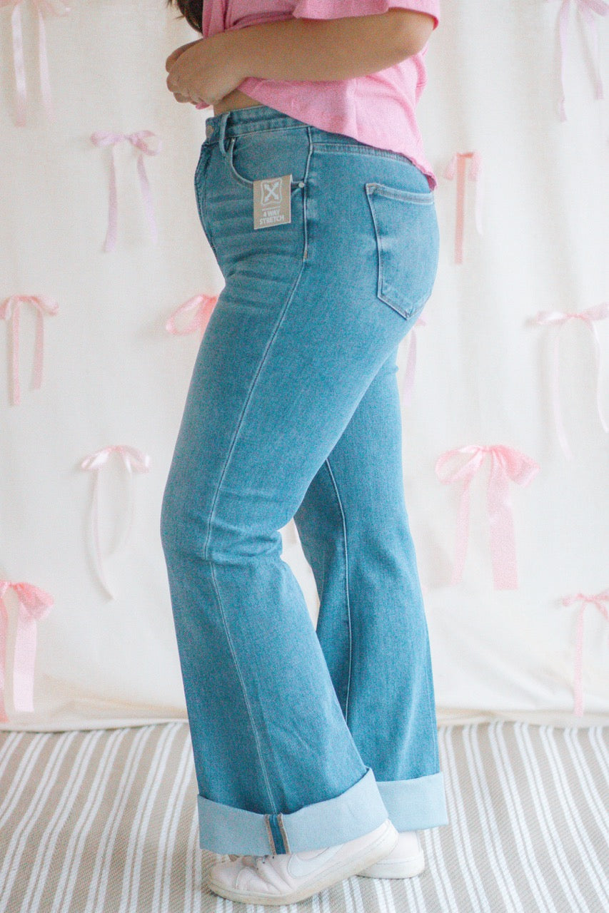 Cupid's Kiss Flare Jeans