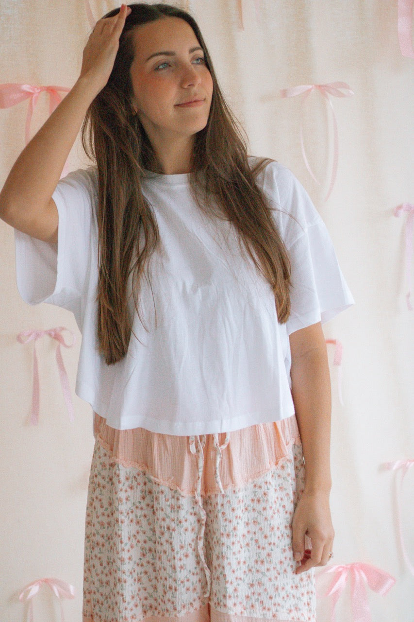 Heartthrob Basic Tee - White