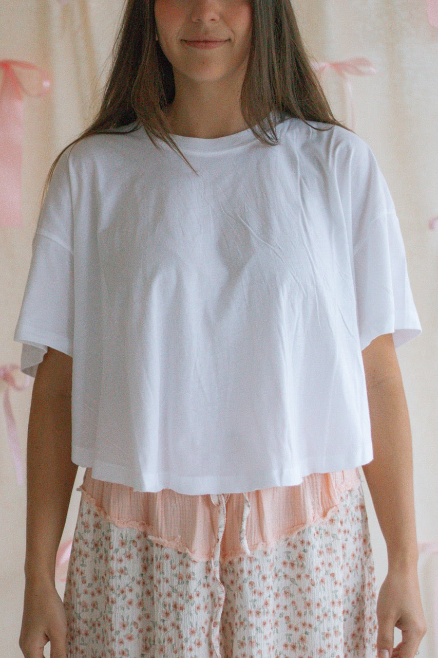 Heartthrob Basic Tee - White