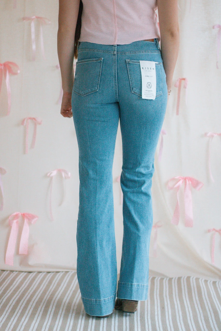 Cupid's Kiss Flare Jeans