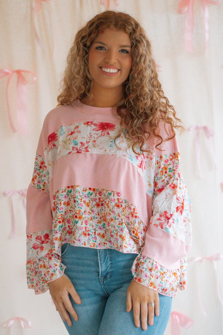 Petals & Pink Top