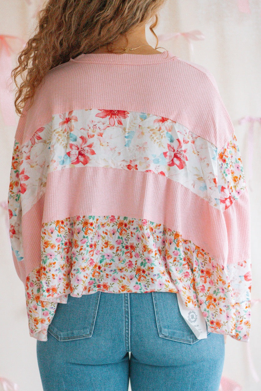 Petals & Pink Top