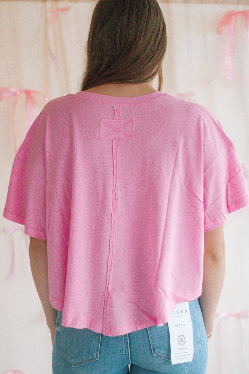 Heartthrob Basic Tee - Candy Pink