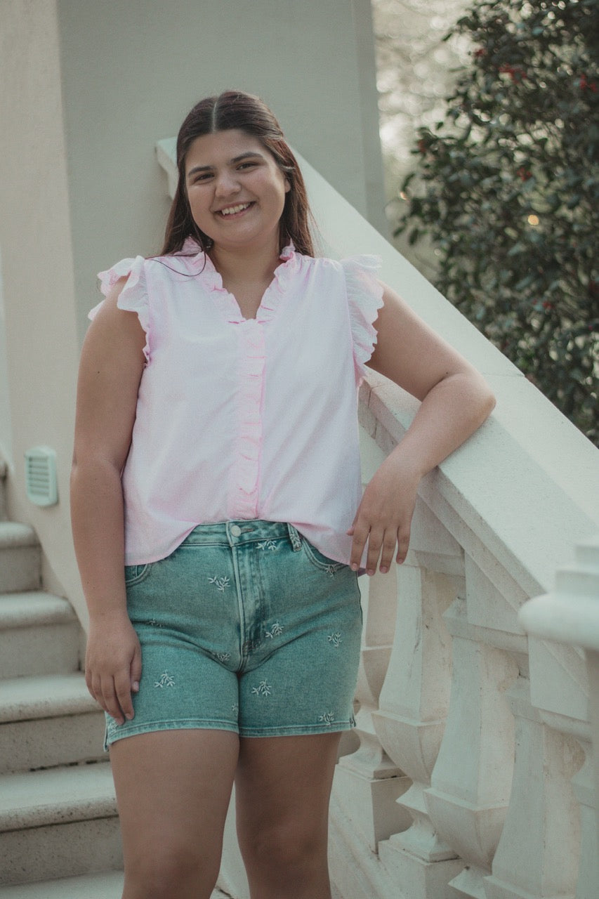Peony Pink Top
