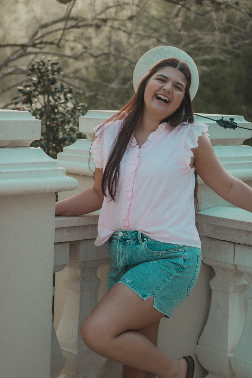 Peony Pink Top