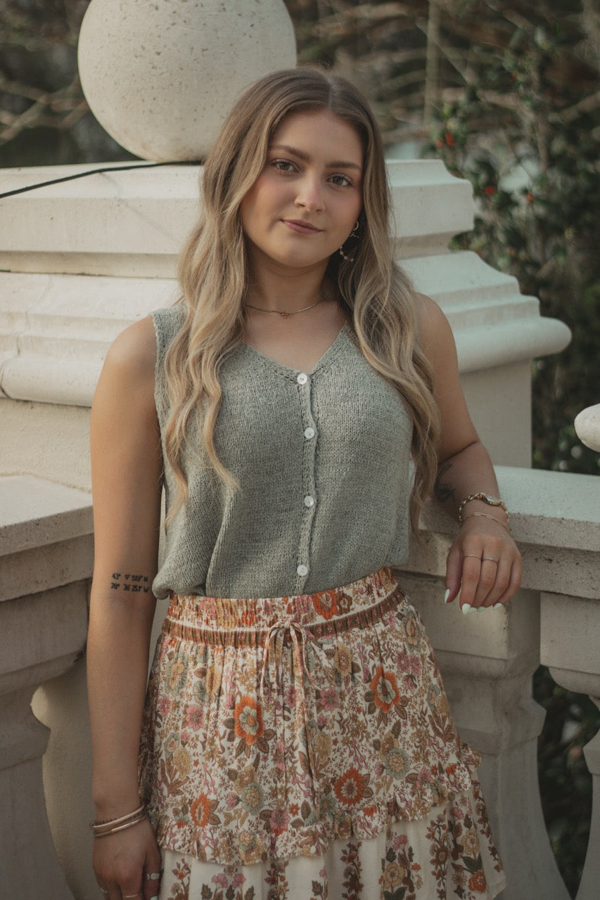 Matcha Meadow Tank Top