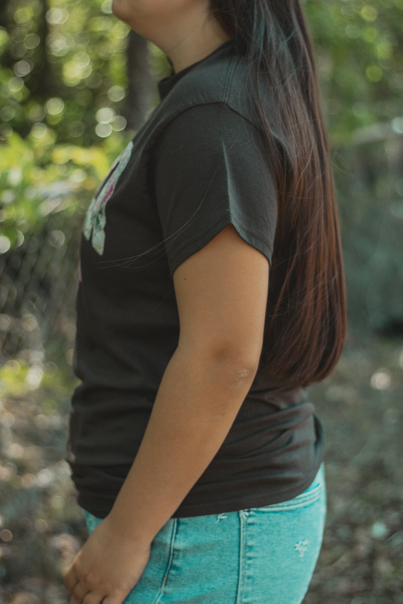 Brown Amen Graphic Tee - M