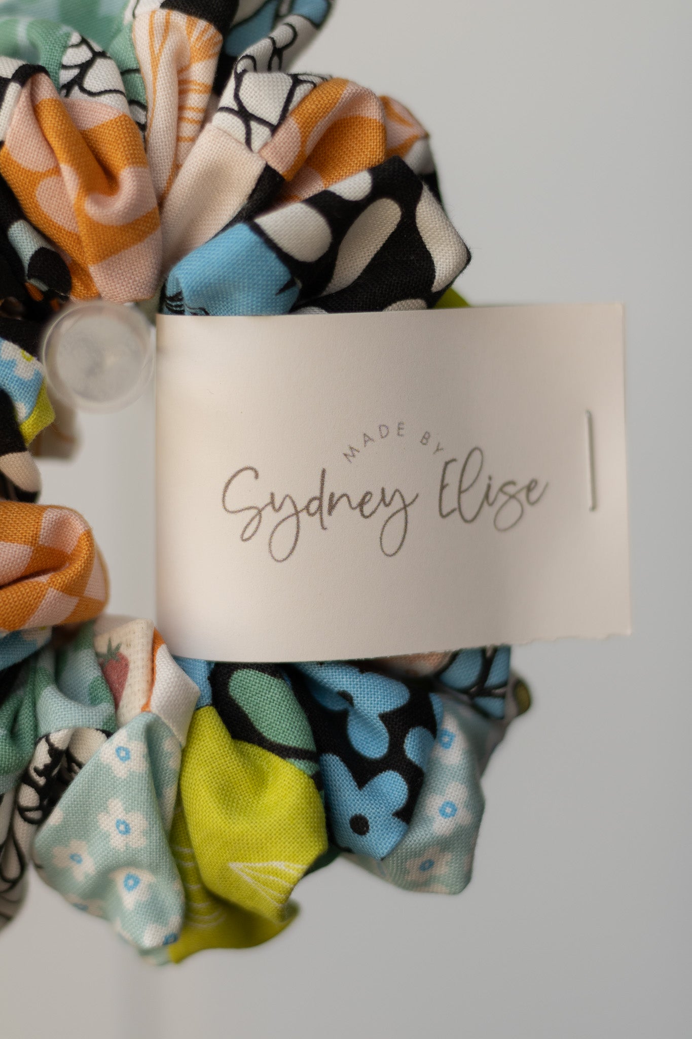 Groovy Gal | Jumbo Patchwork Scrunchie