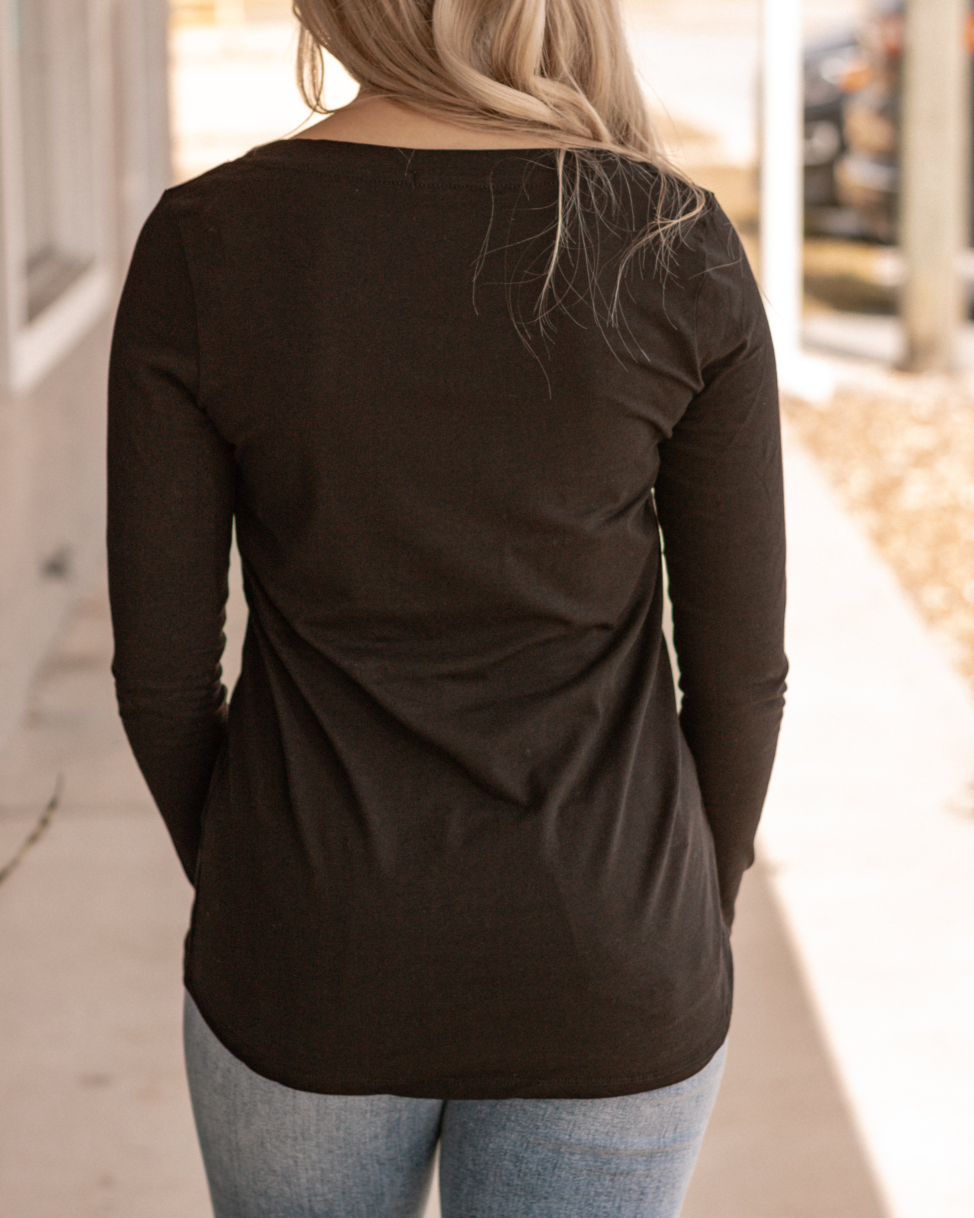 Basic B Long Sleeve Top