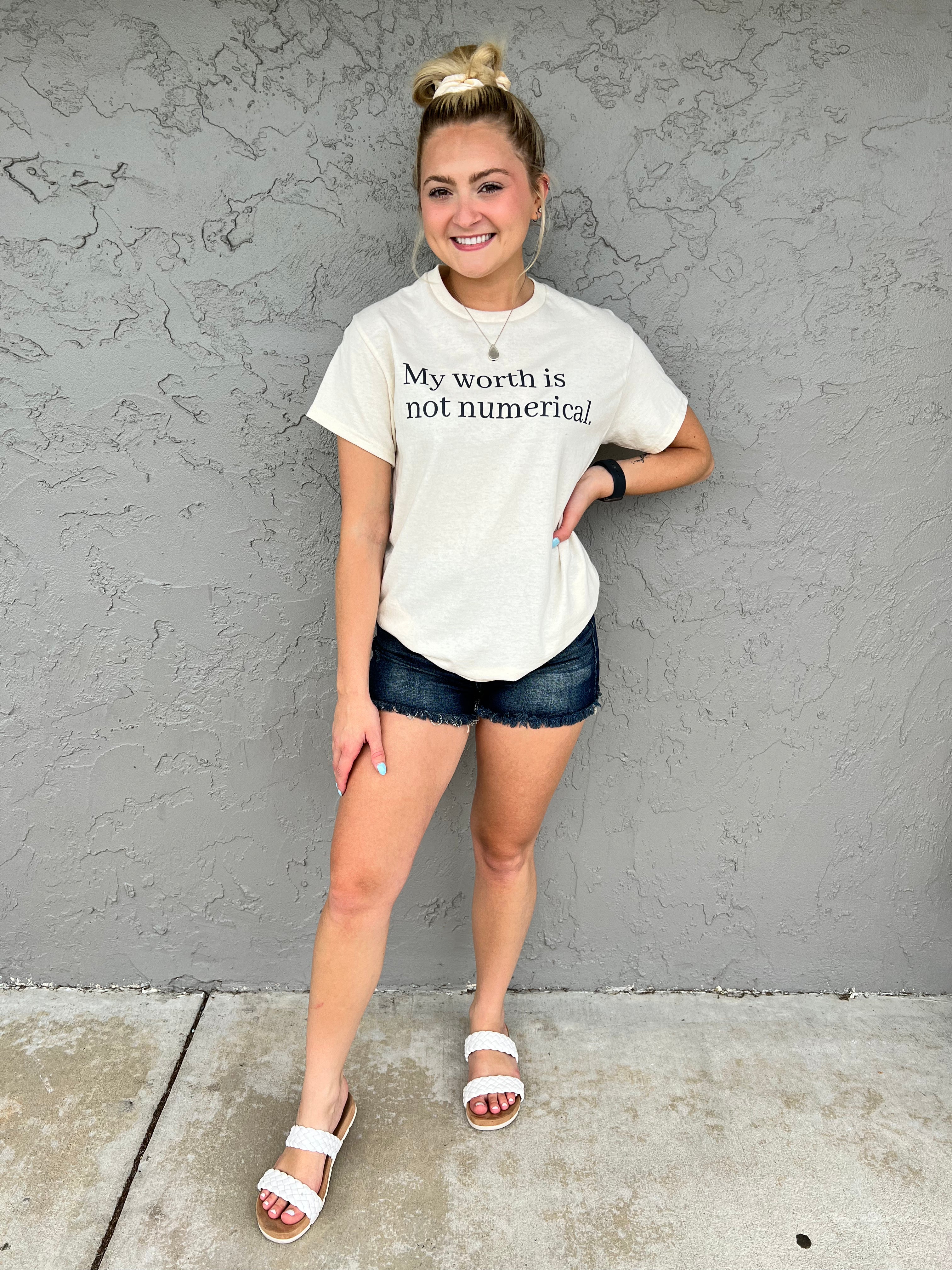 My Worth is Not Numerical | Graphic Tee