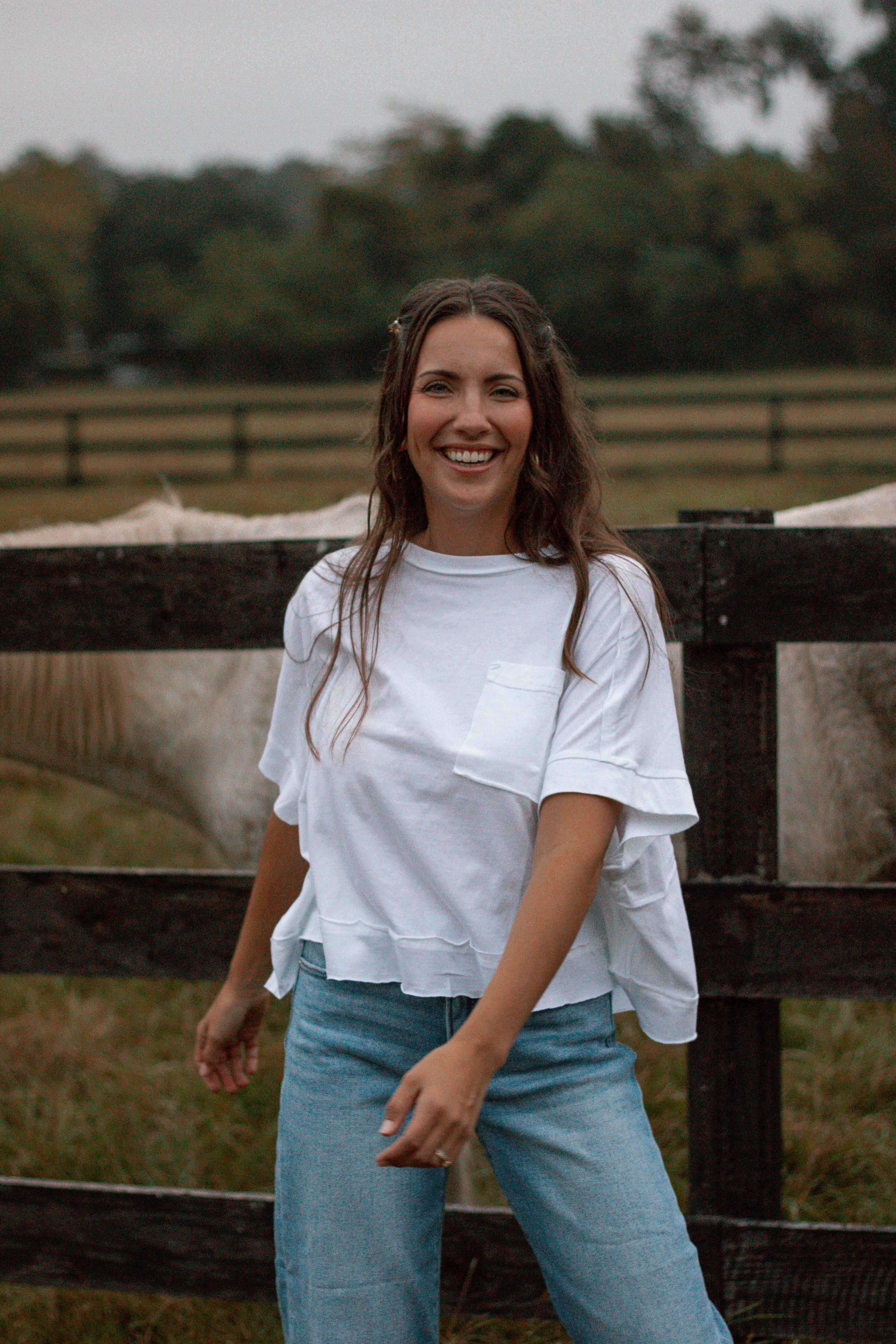 Market Day Top - White
