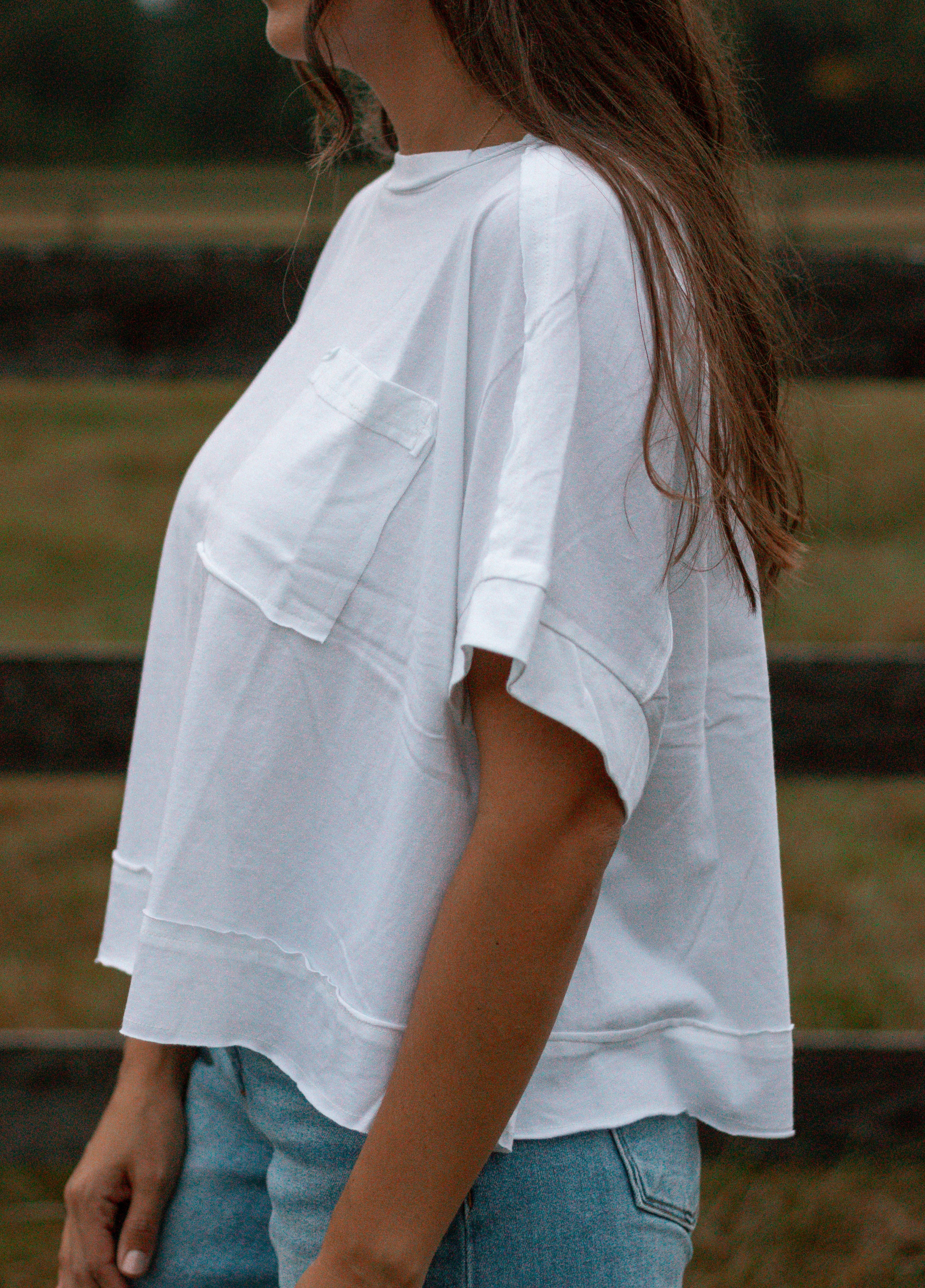 Market Day Top - White