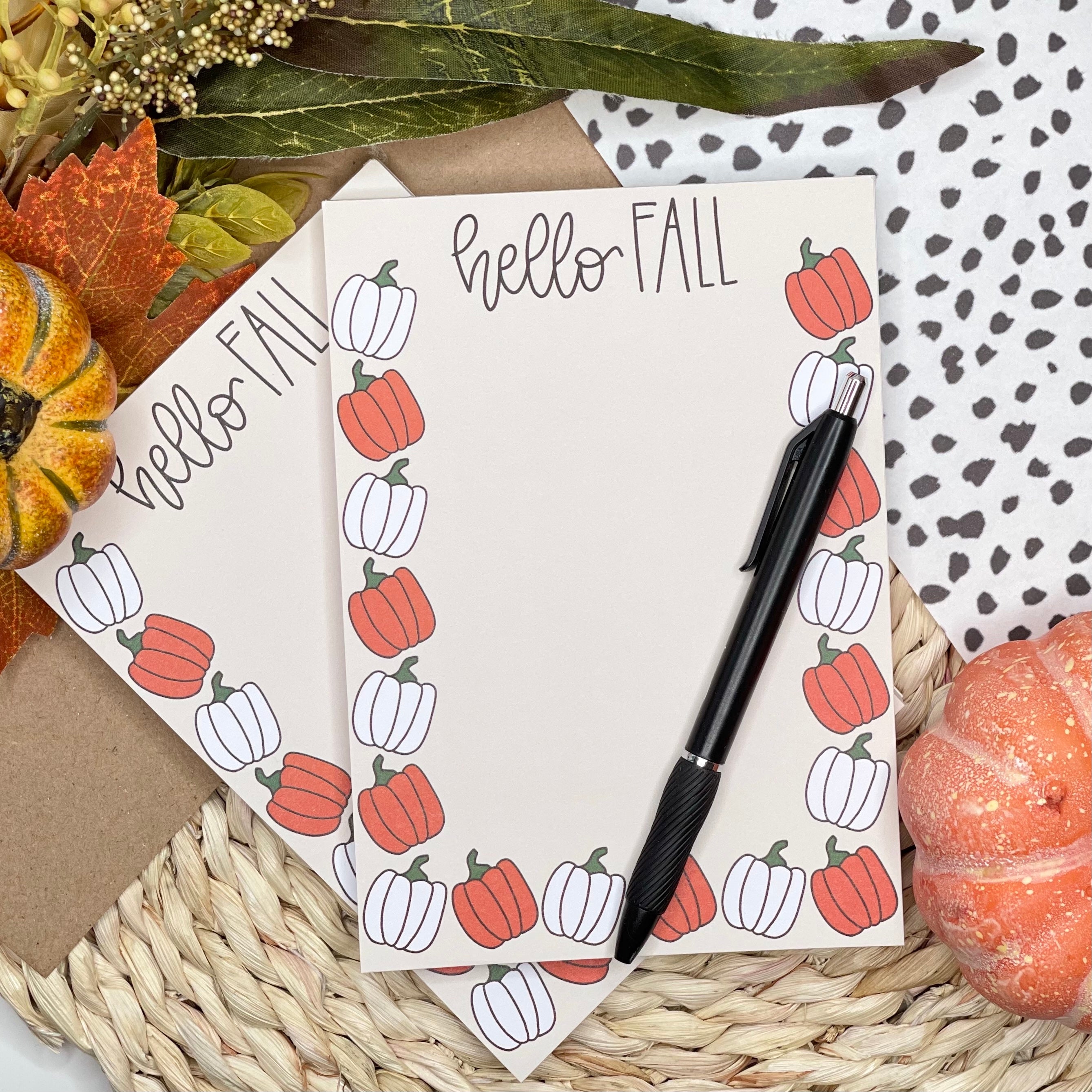 Hello Fall | 5x7 Notepad
