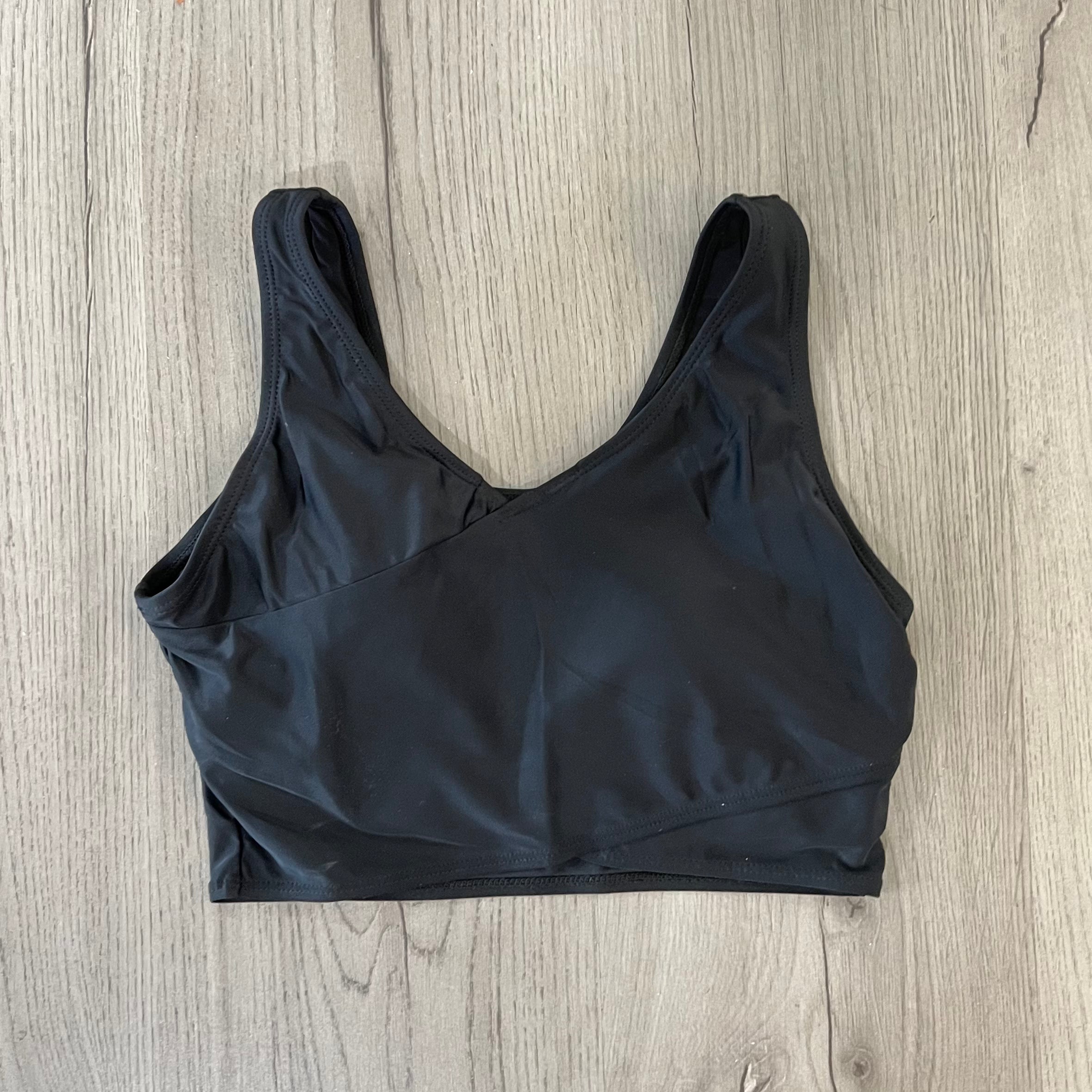 Criss Cross Reversible Top | Black