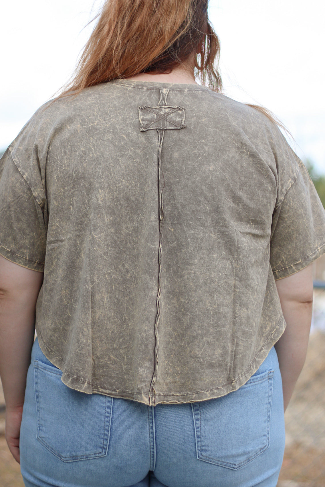 Mountain Haze Top - Coffee