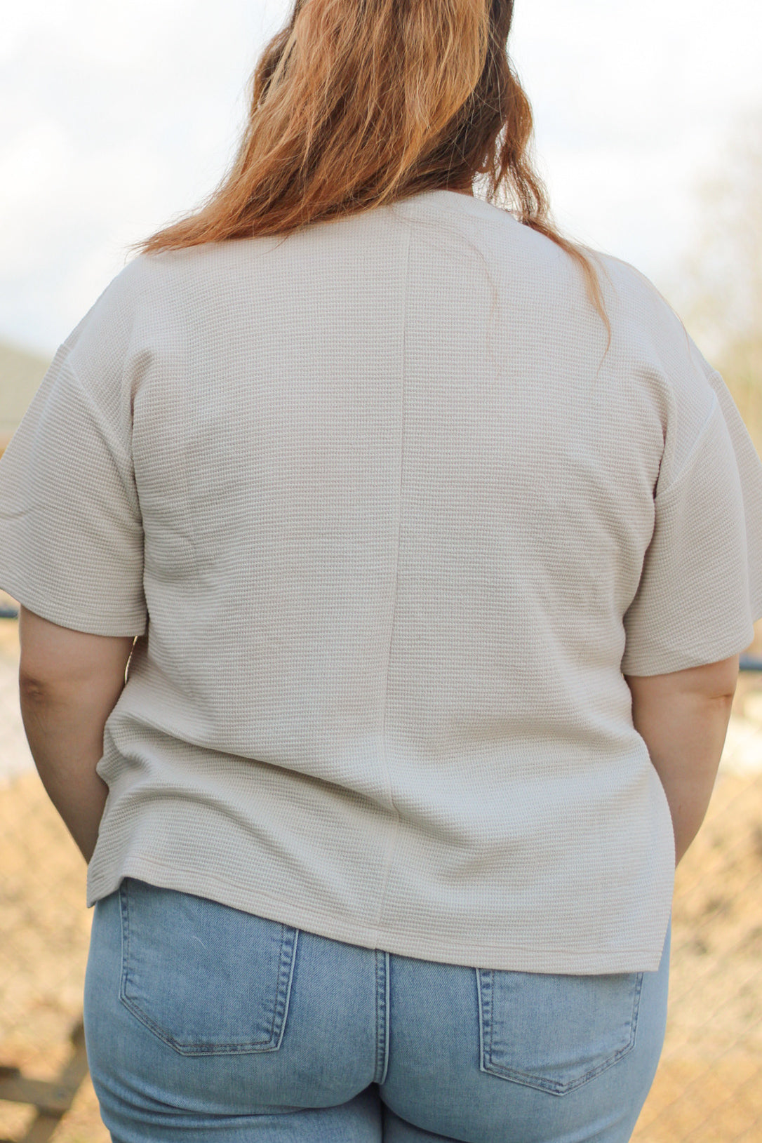 Cozy Times Top - Beige