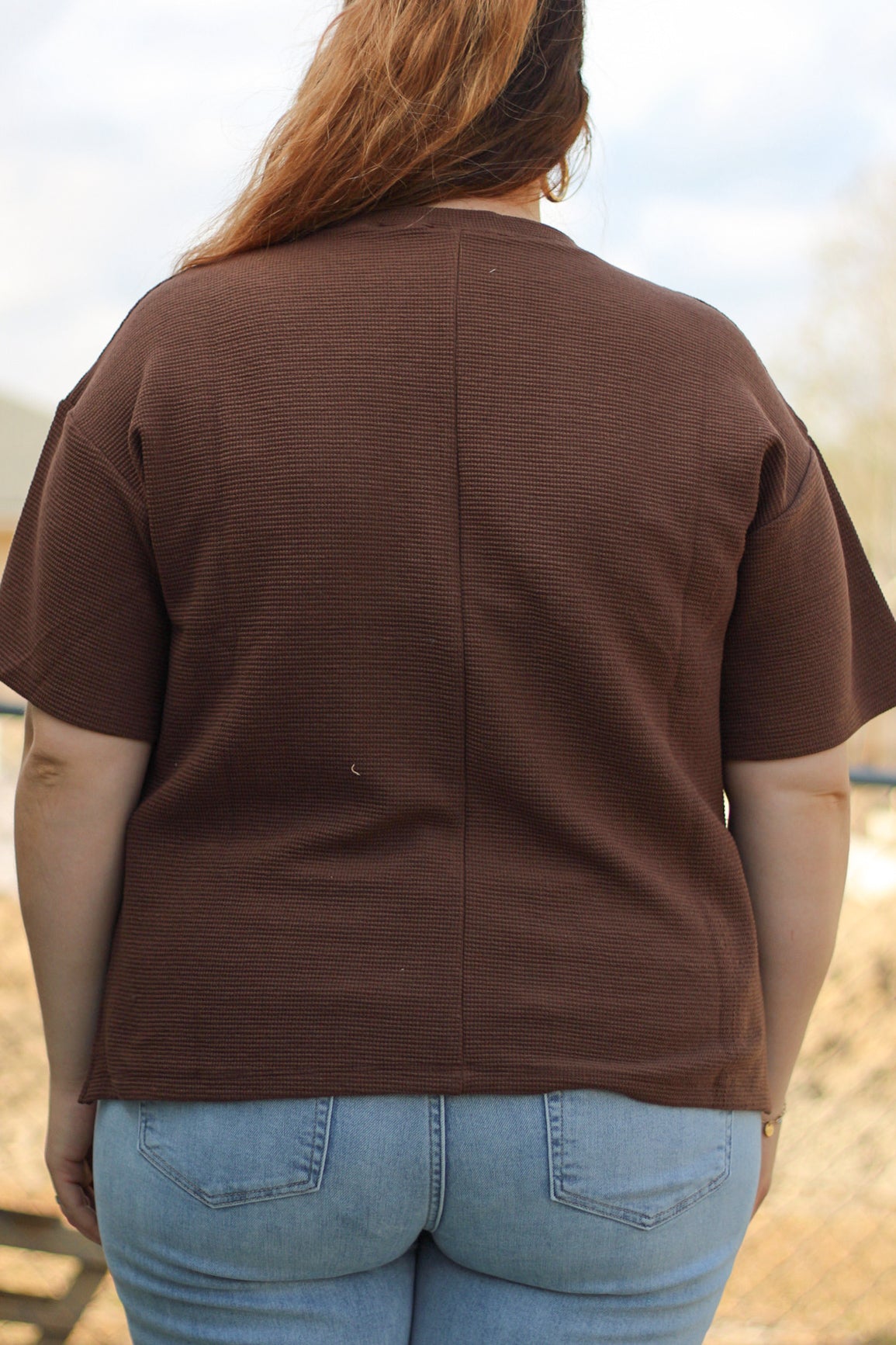 Cozy Times Top - Brown