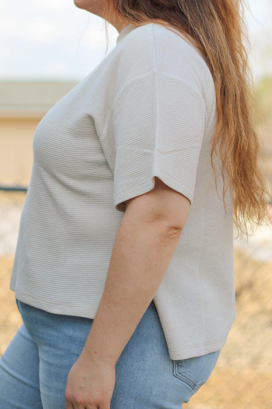 Cozy Times Top - Beige