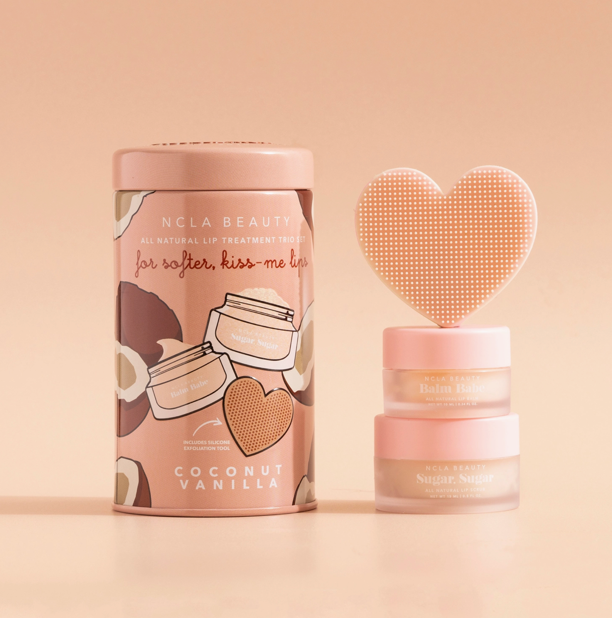 Coconut Vanilla Lip Care Set