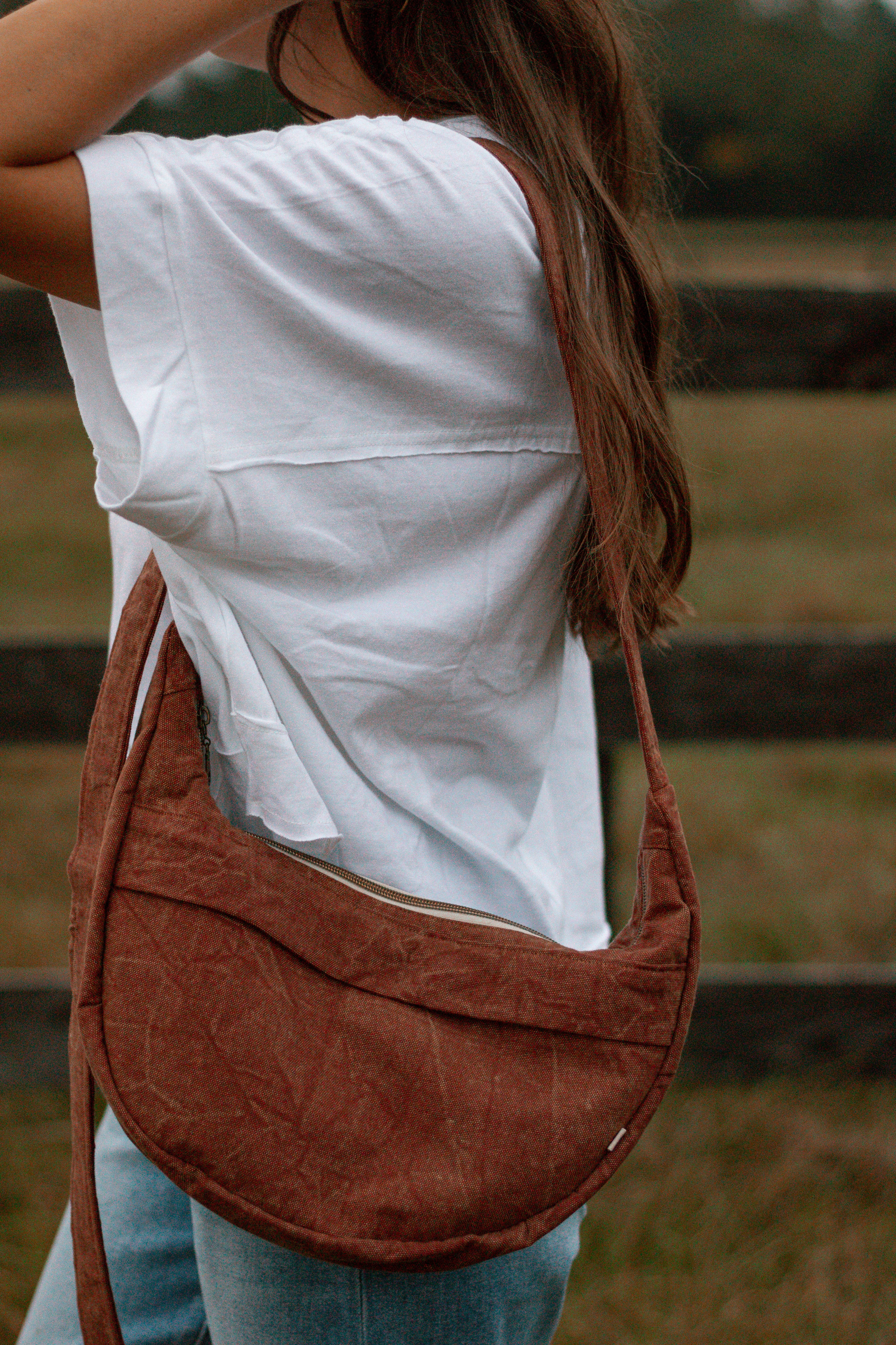 The Sienna Crescent Bag