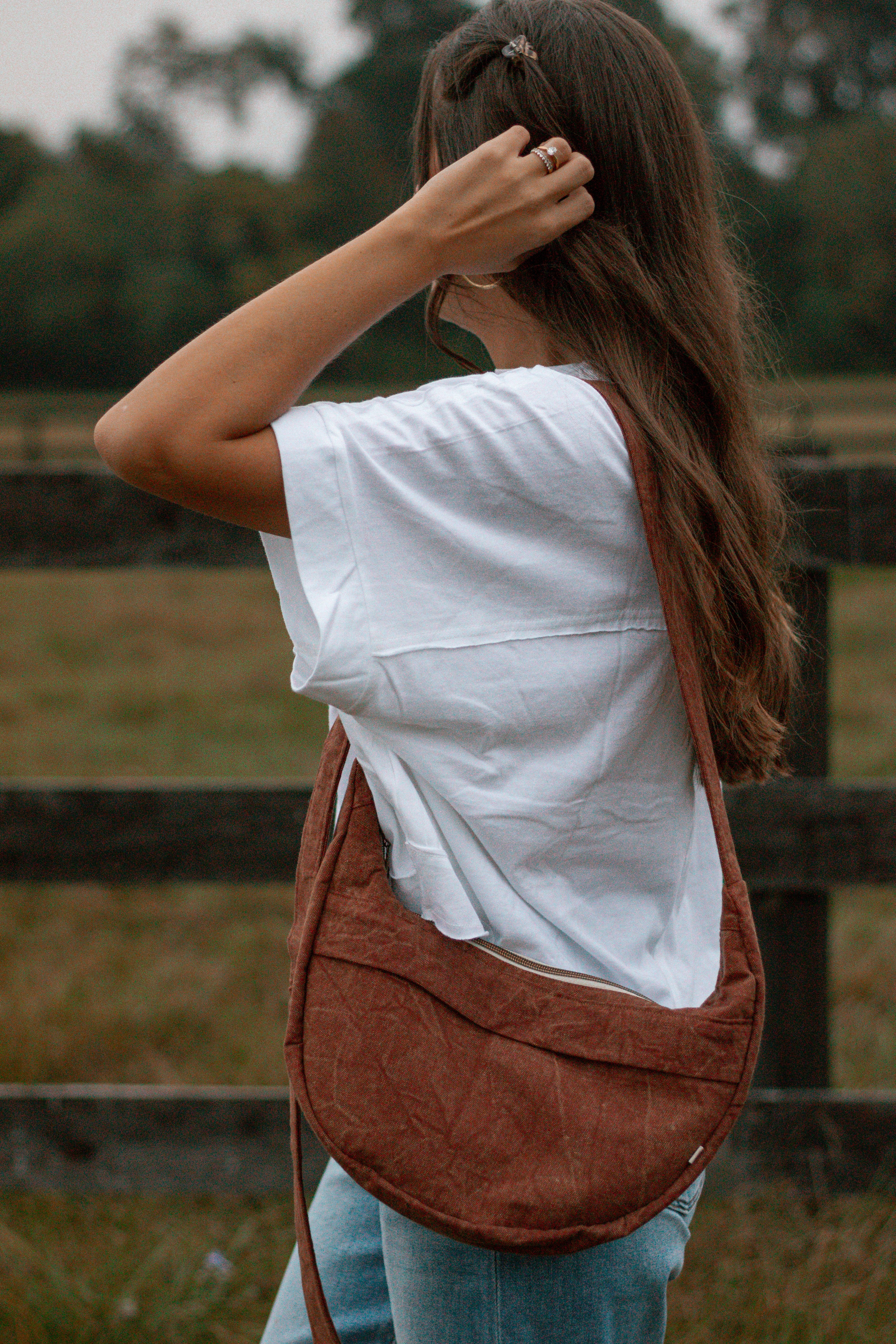 The Sienna Crescent Bag