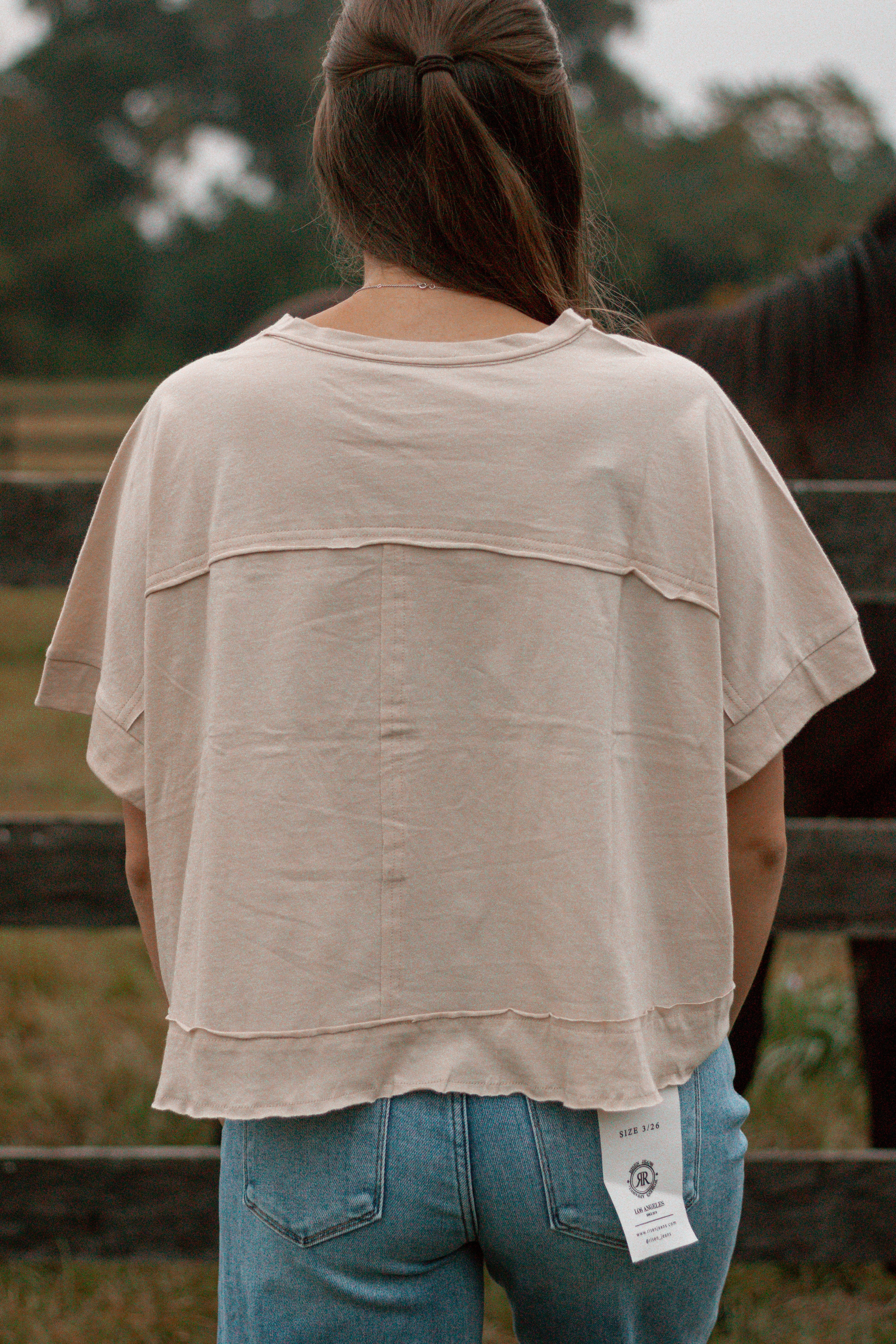 Market Day Top - Sand