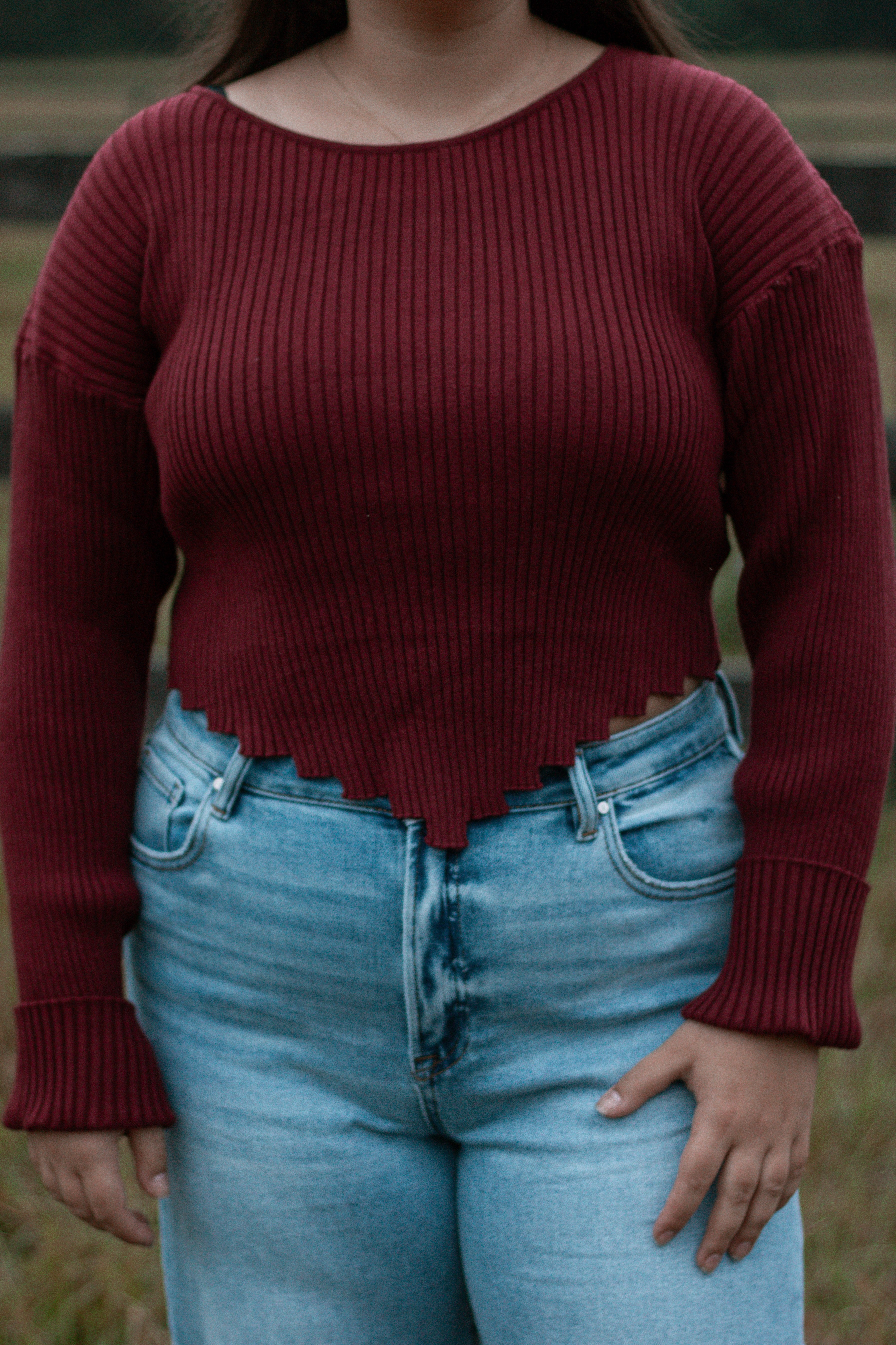 Cherry Merlot Sweater