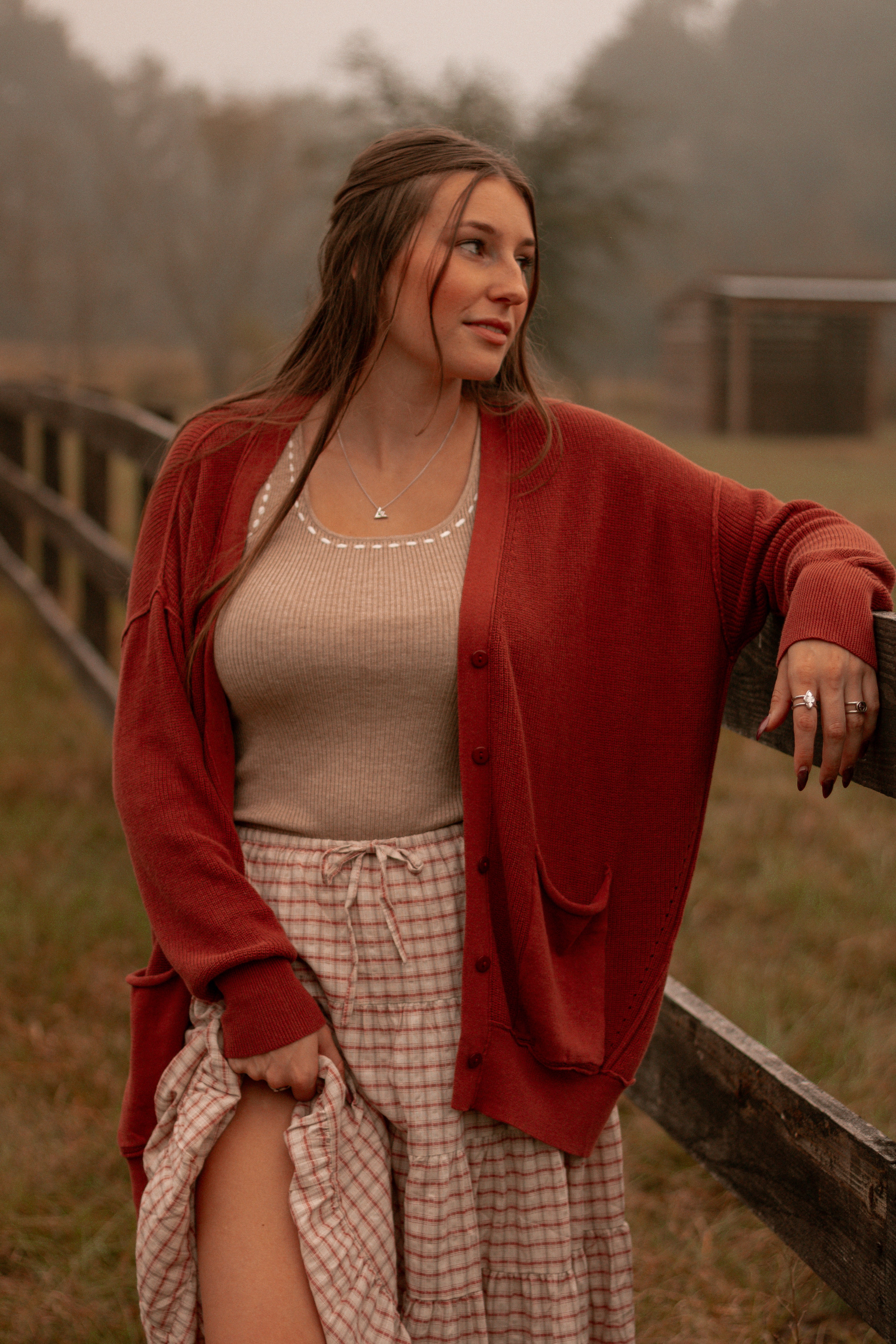 Stitched in Sand Tank Top