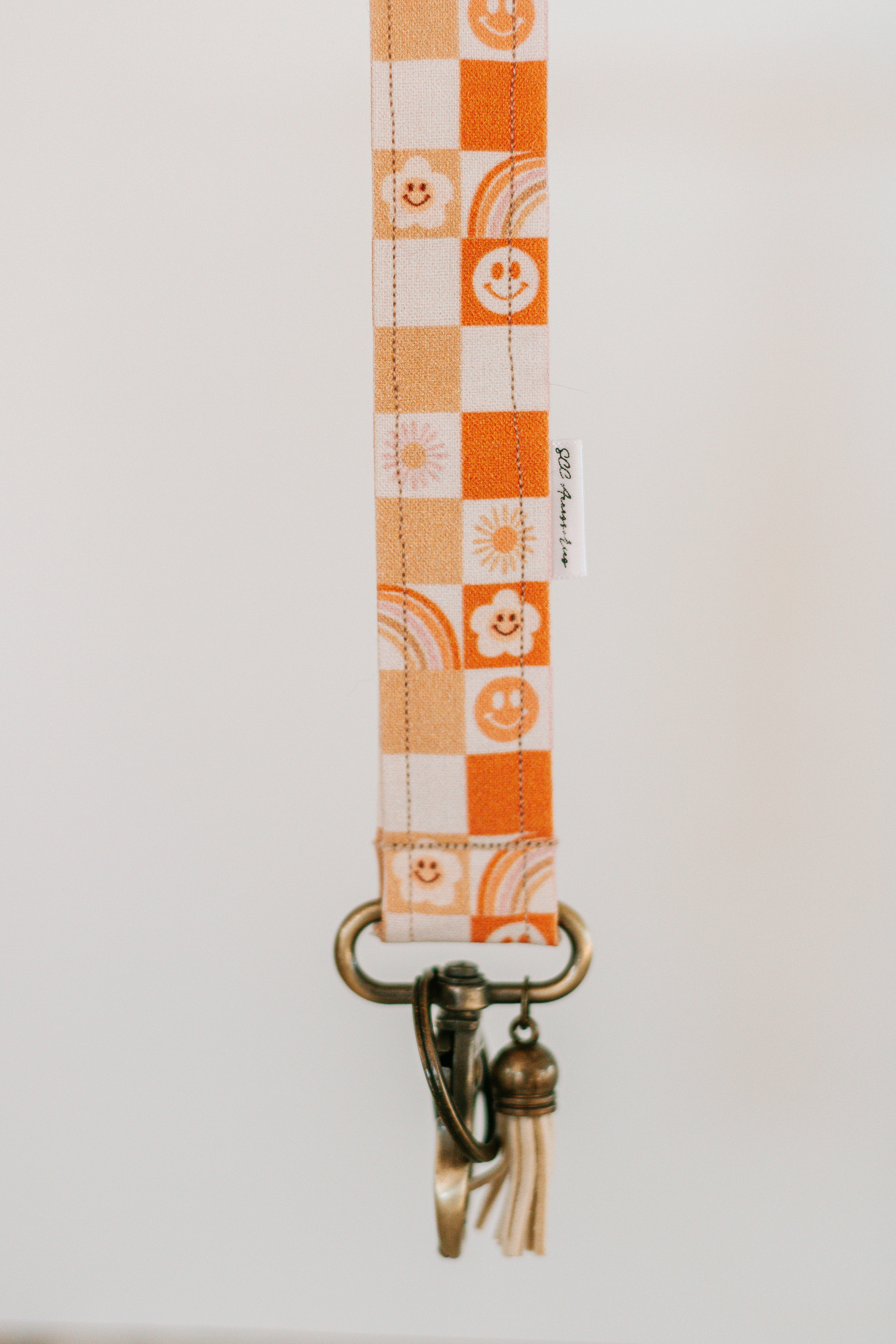 Retro Smiles | Keychain Wristlet