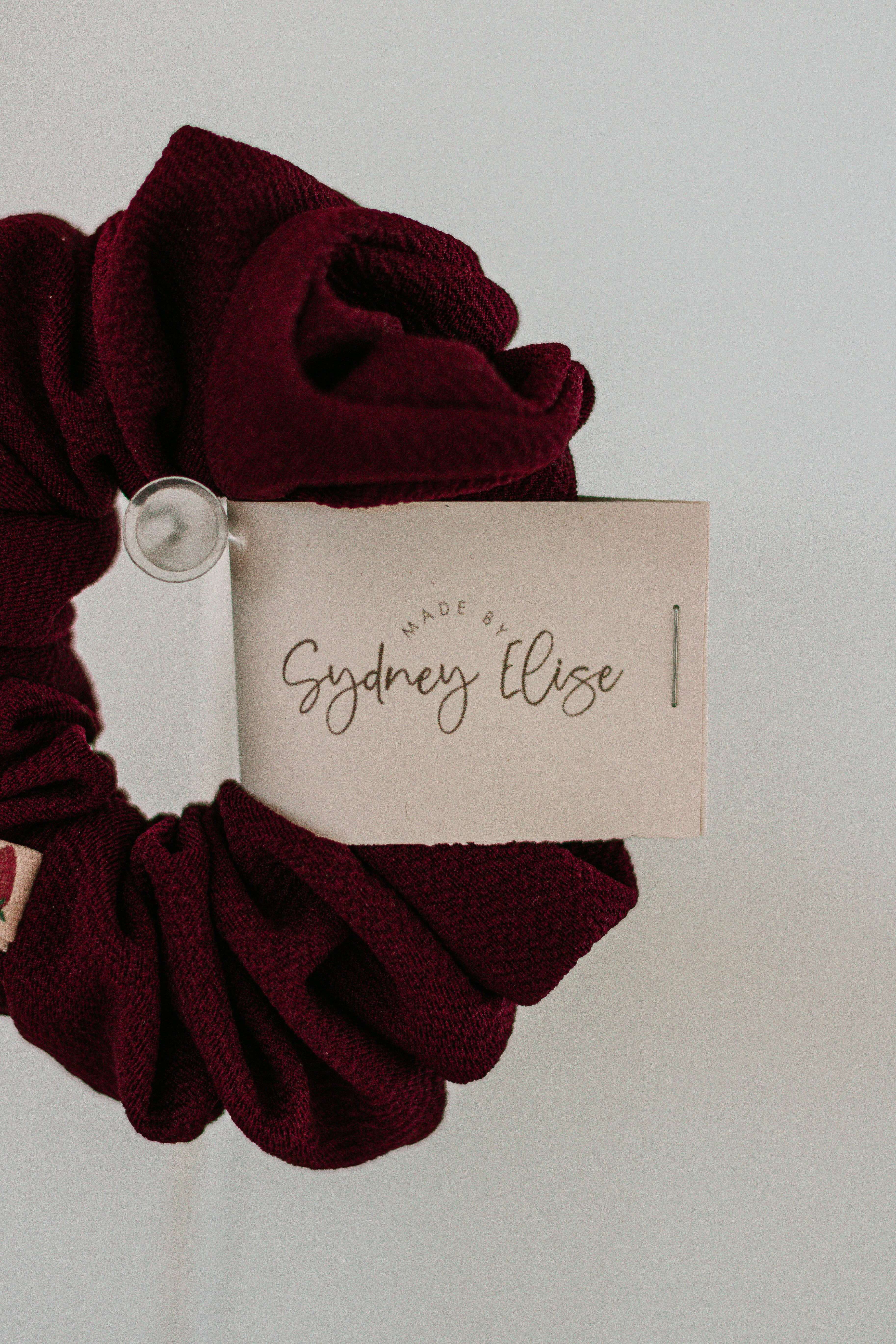 Deep Wine | Jumbo Scrunchie