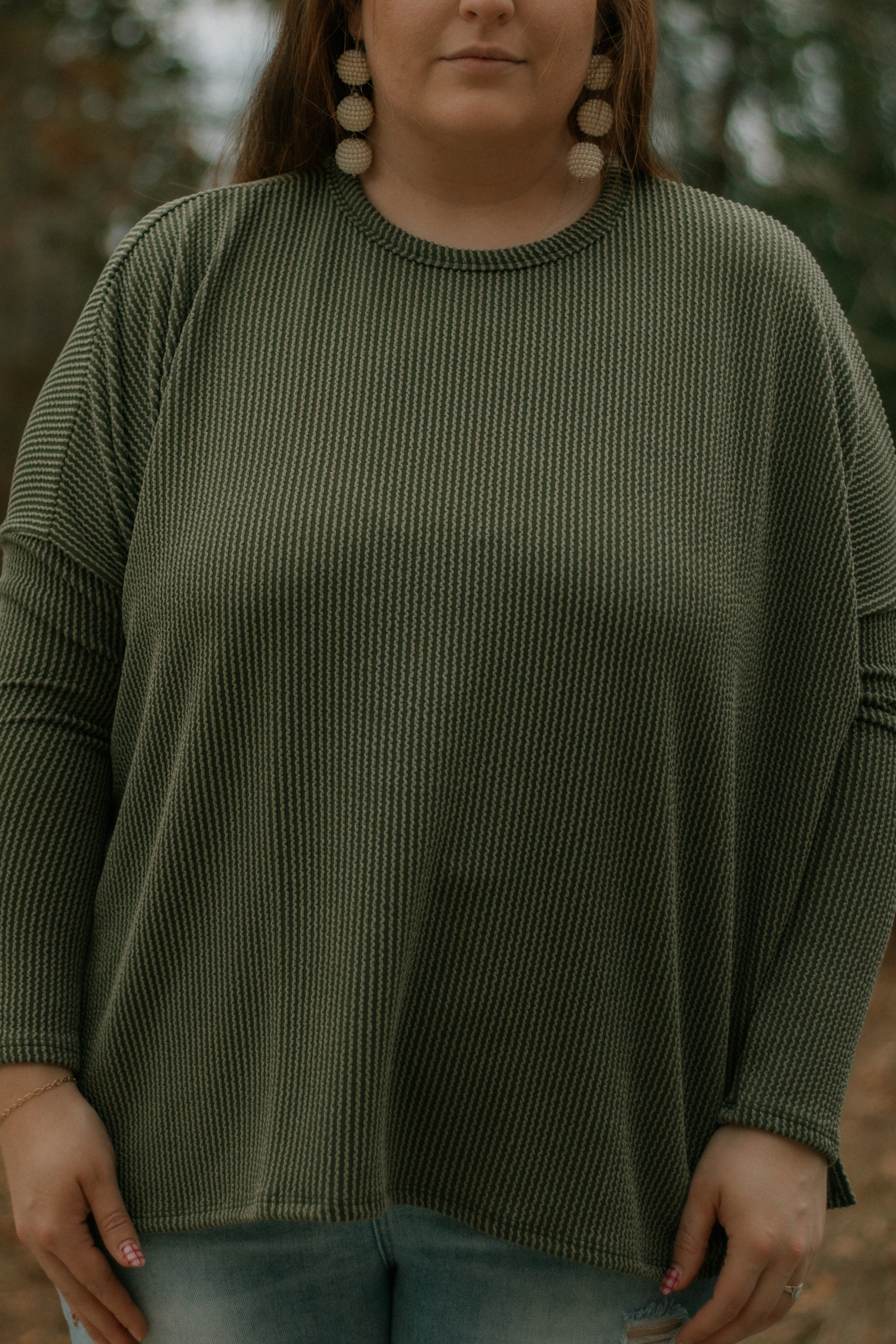 Into the Mountains Top - Olive