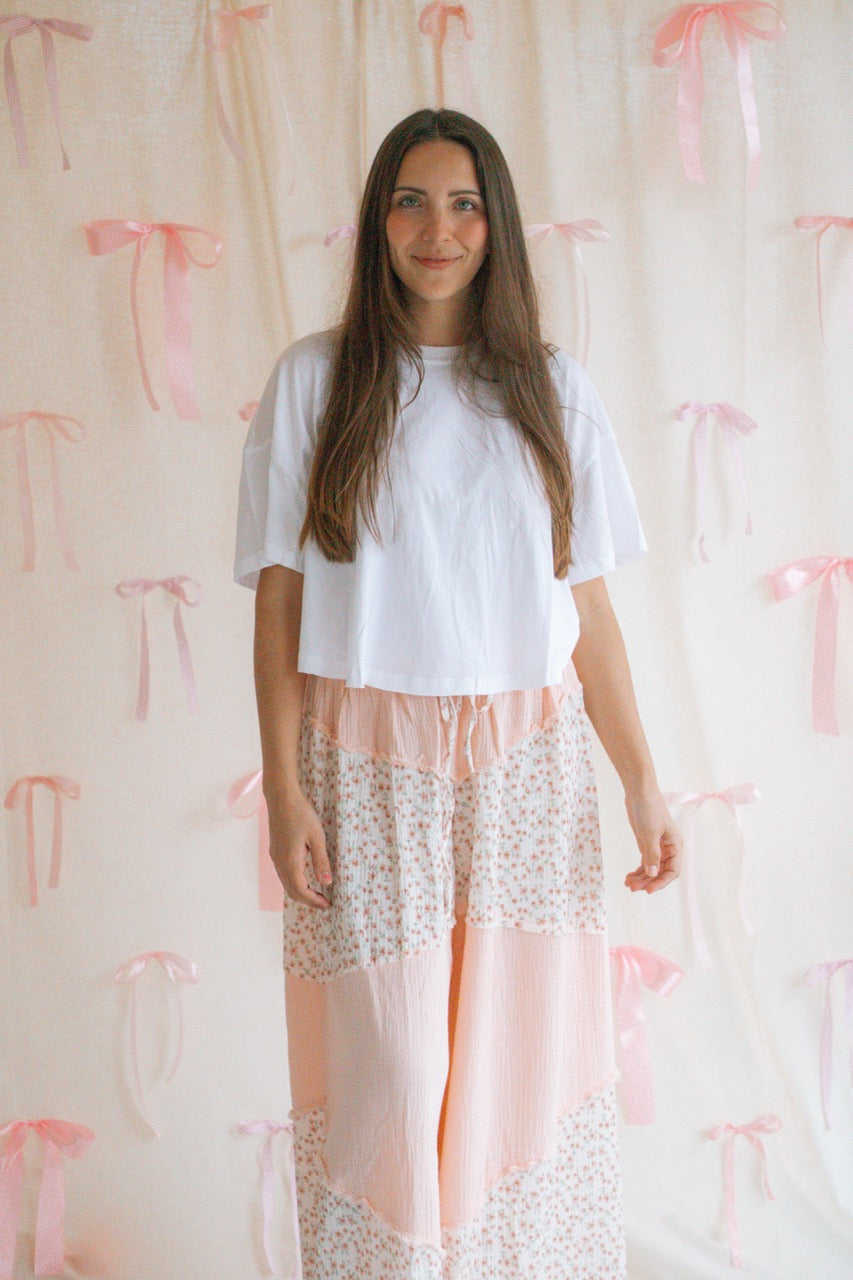 Heartthrob Basic Tee - White - M