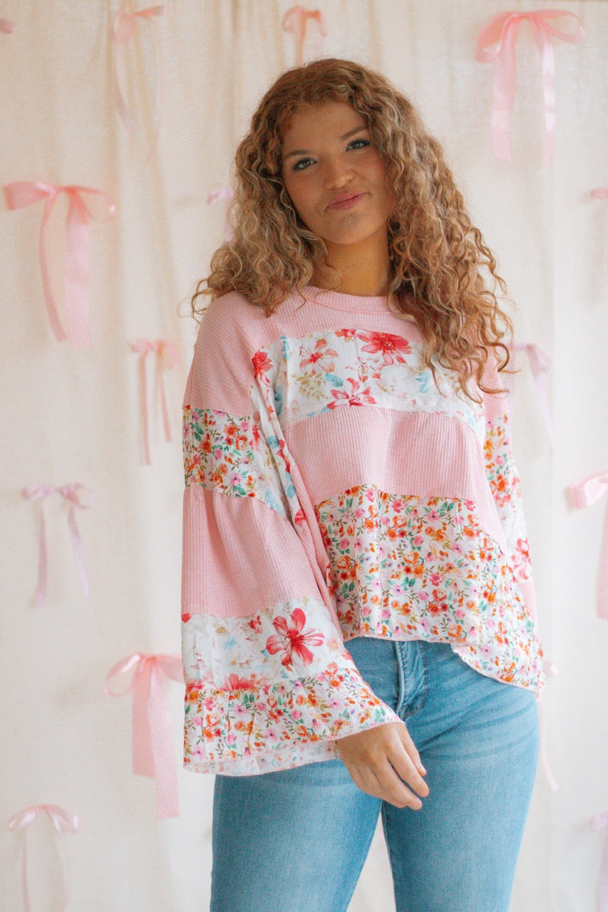 Petals & Pink Top