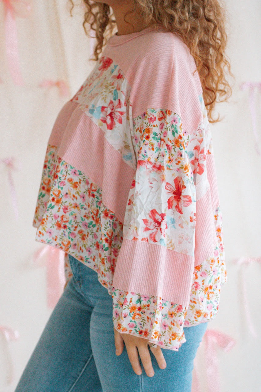 Petals & Pink Top