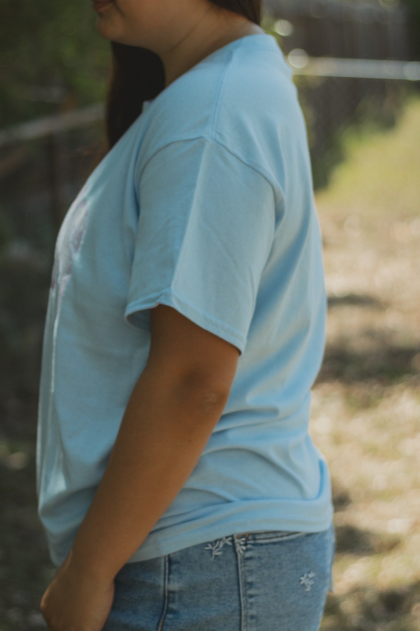 Blue Jesus Graphic Tee