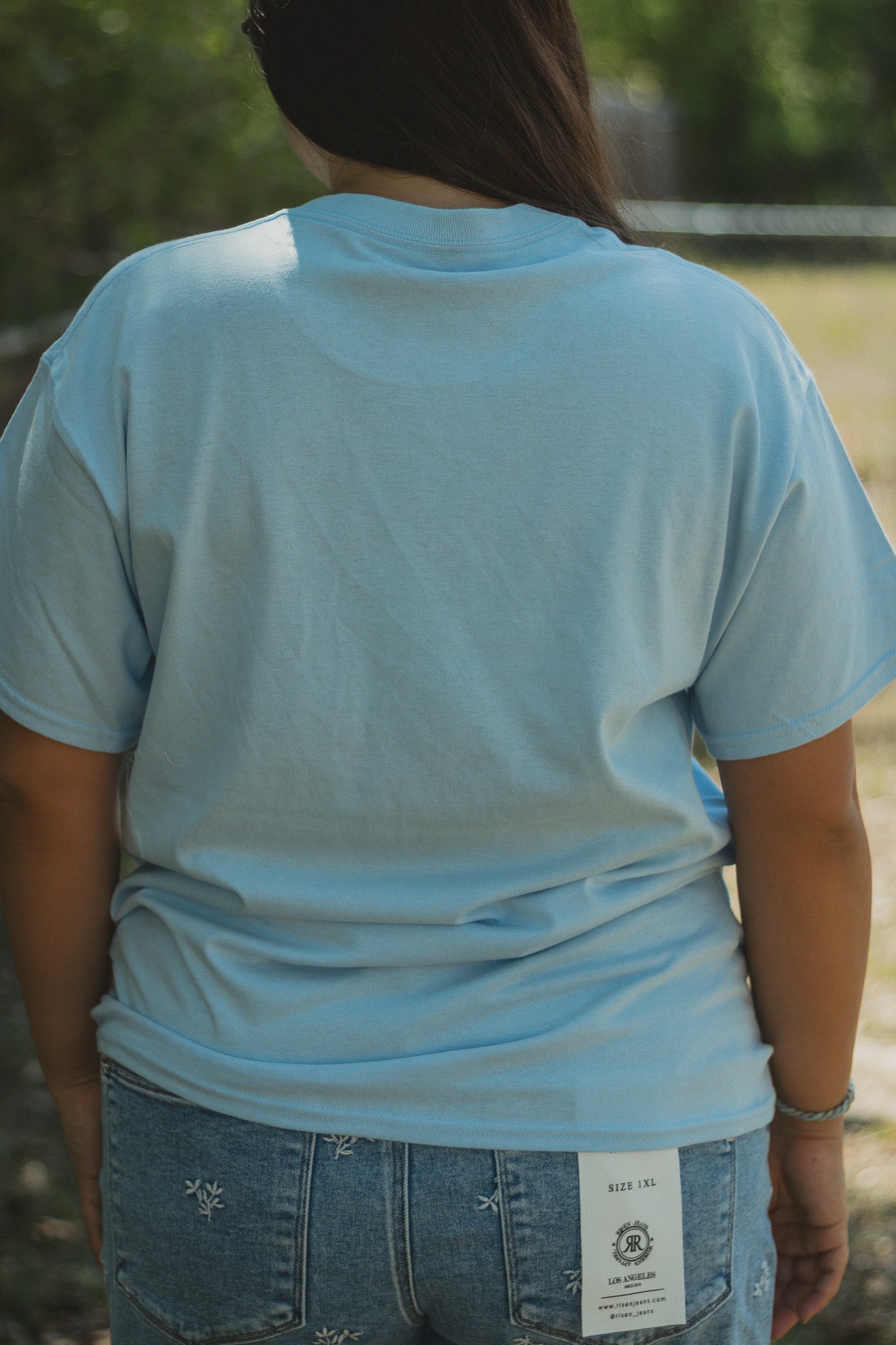 Blue Jesus Graphic Tee