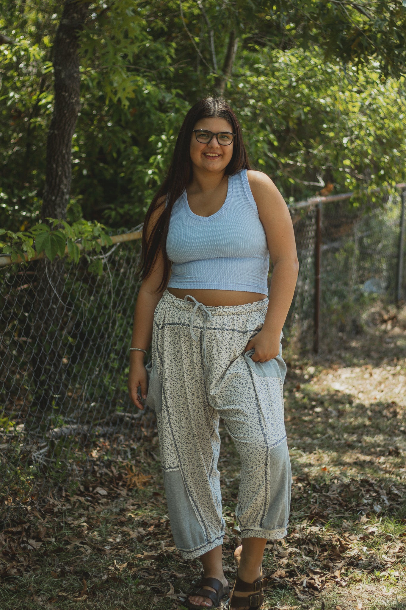 Gray Meadow Pants