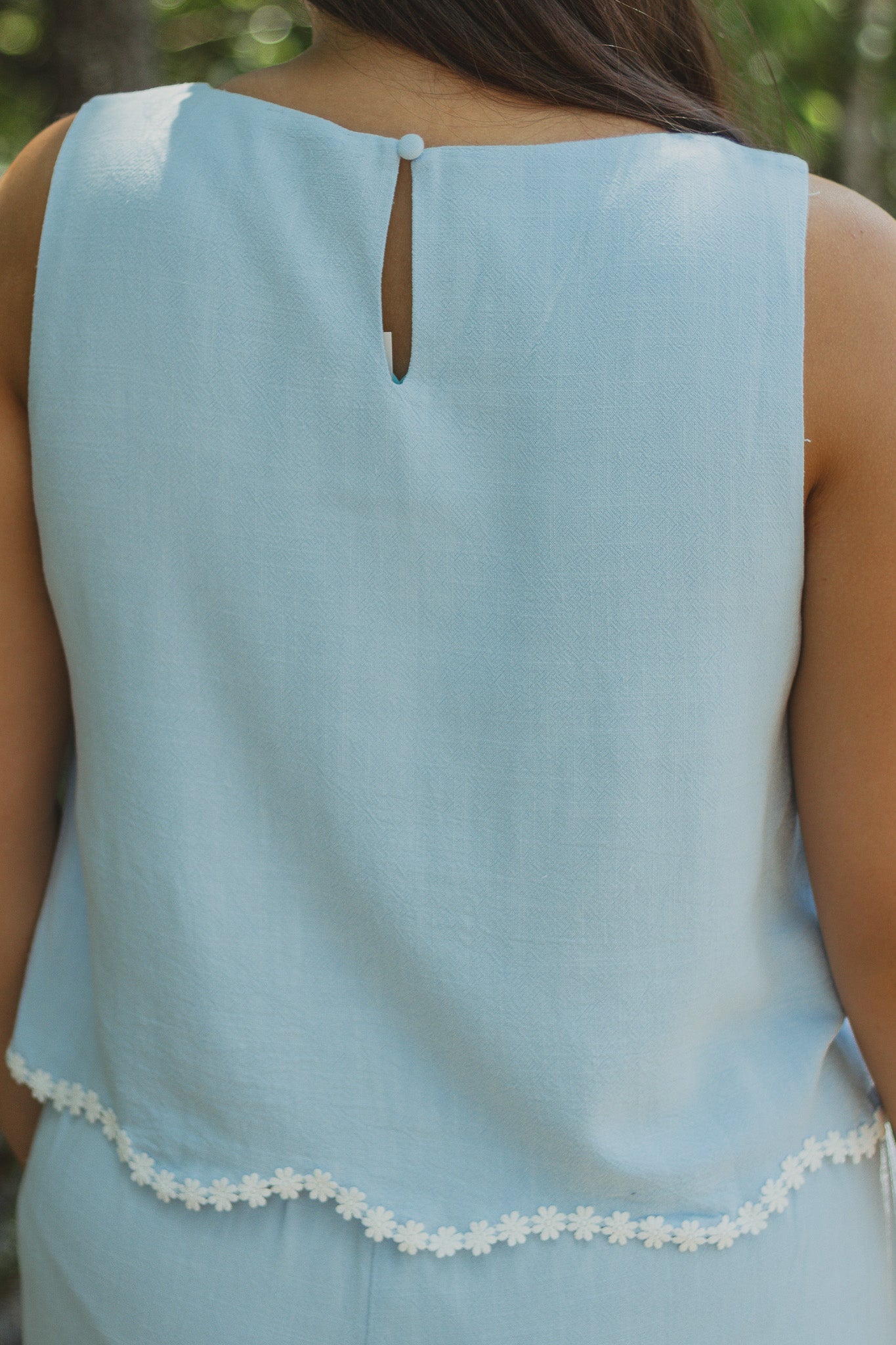 Dally Daisy Linen Top