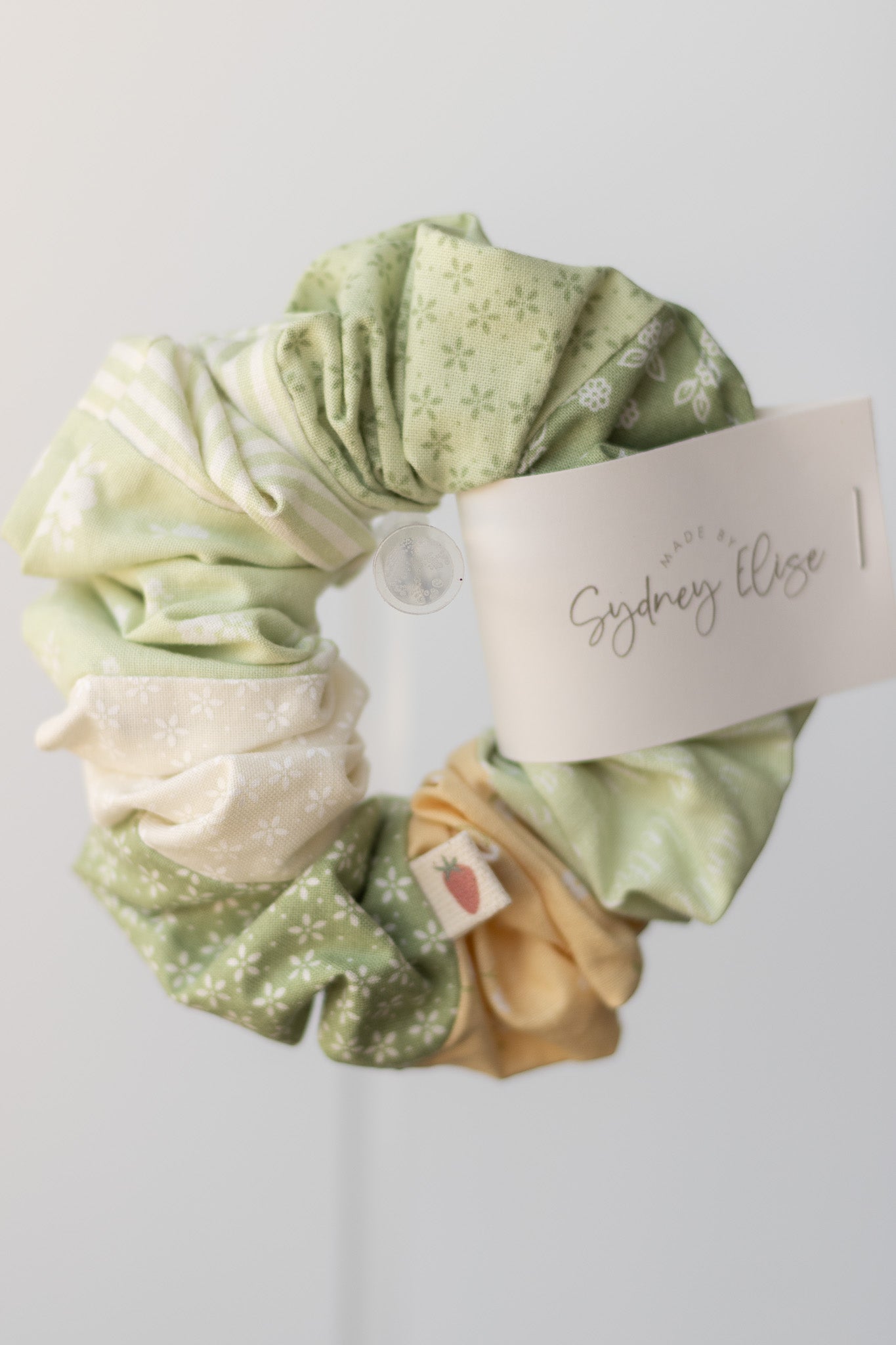 Matcha Picnic | Jumbo Patchwork Scrunchie