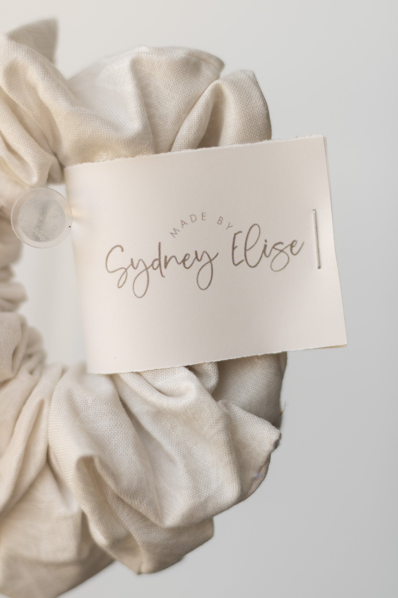 Cream Florals | Jumbo Scrunchie